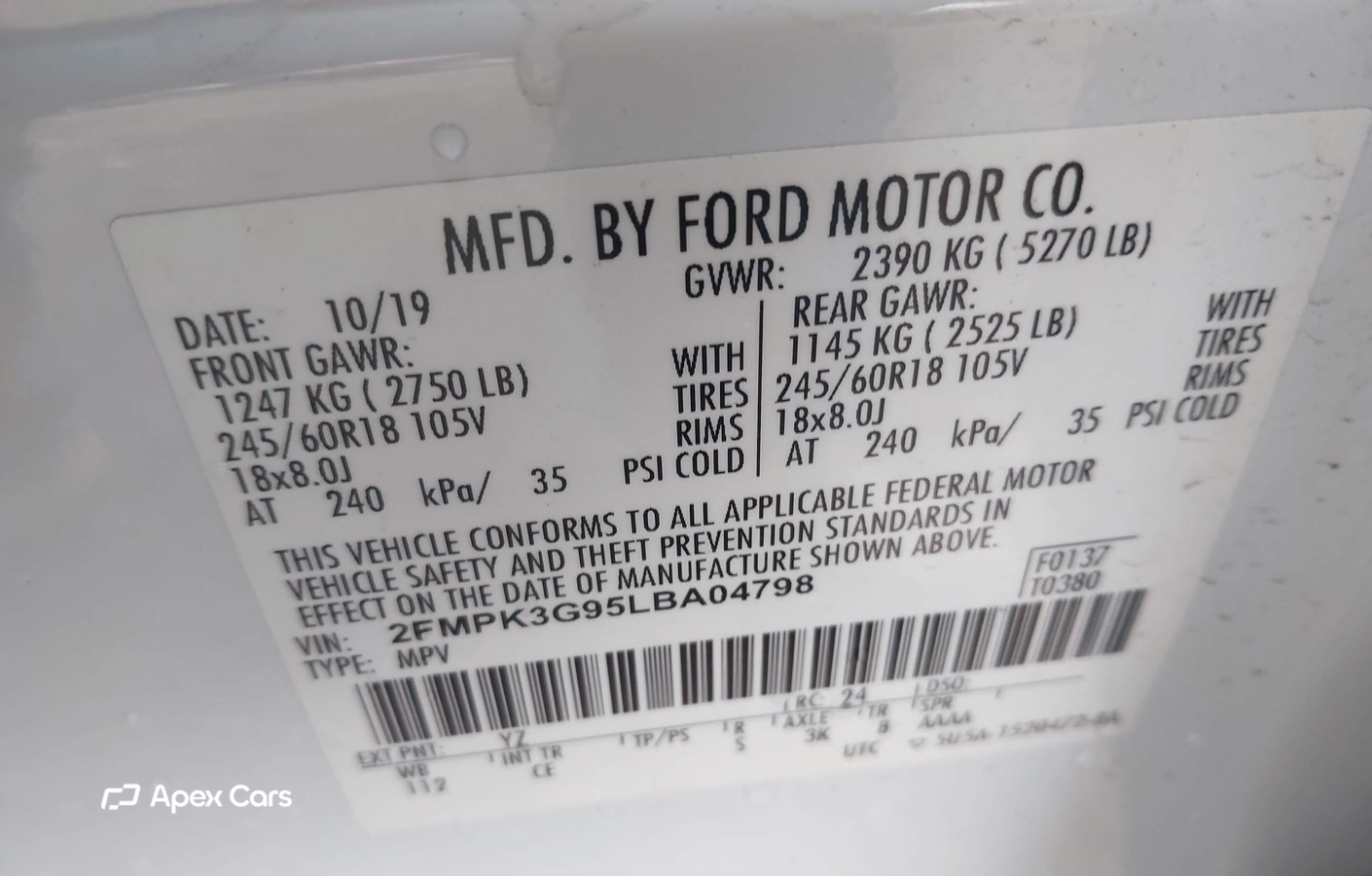 Ford Edge 2020
