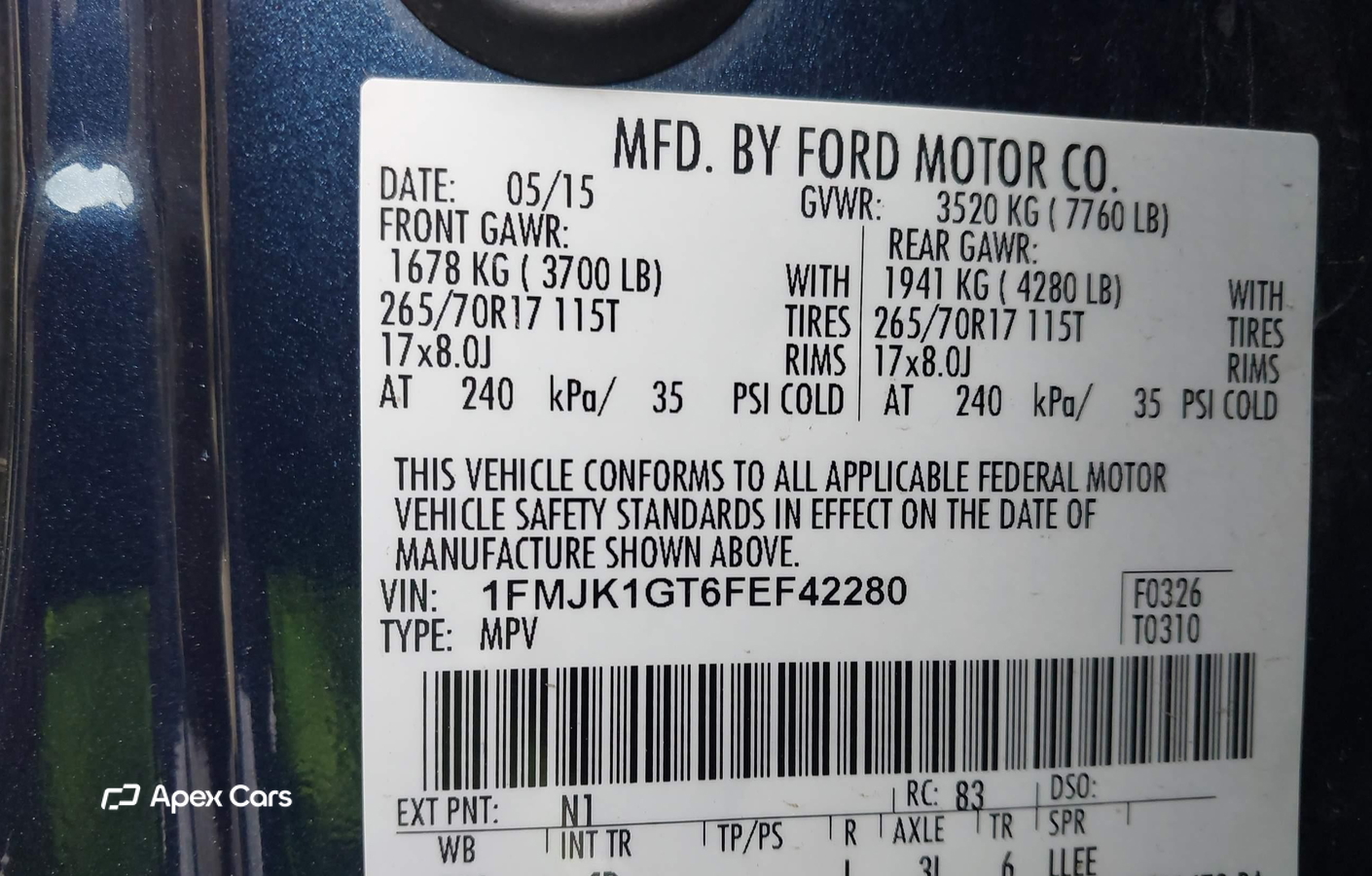 Ford Expedition 2015