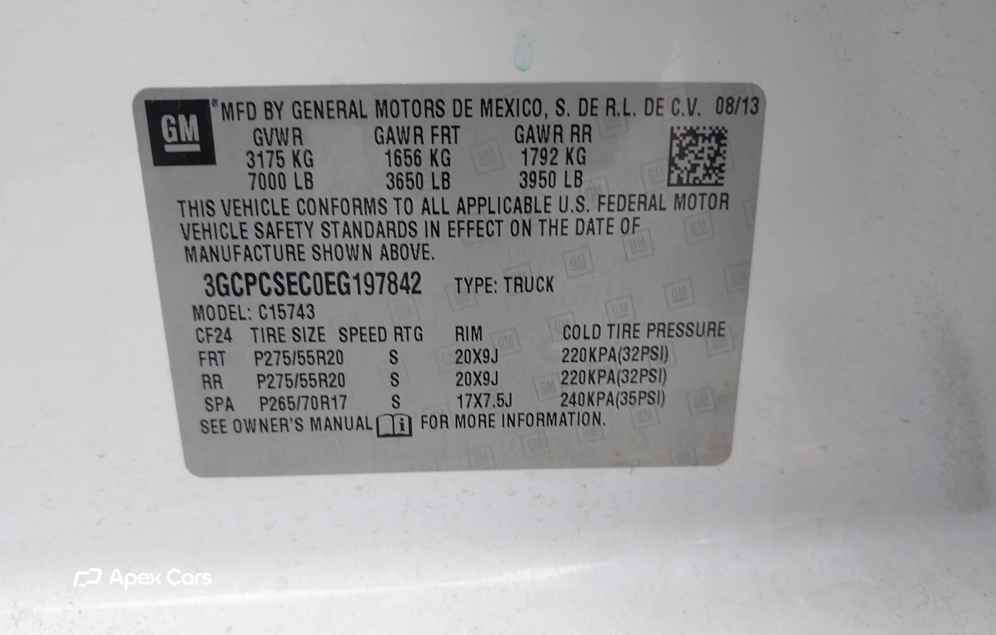 Chevrolet Silverado 2014