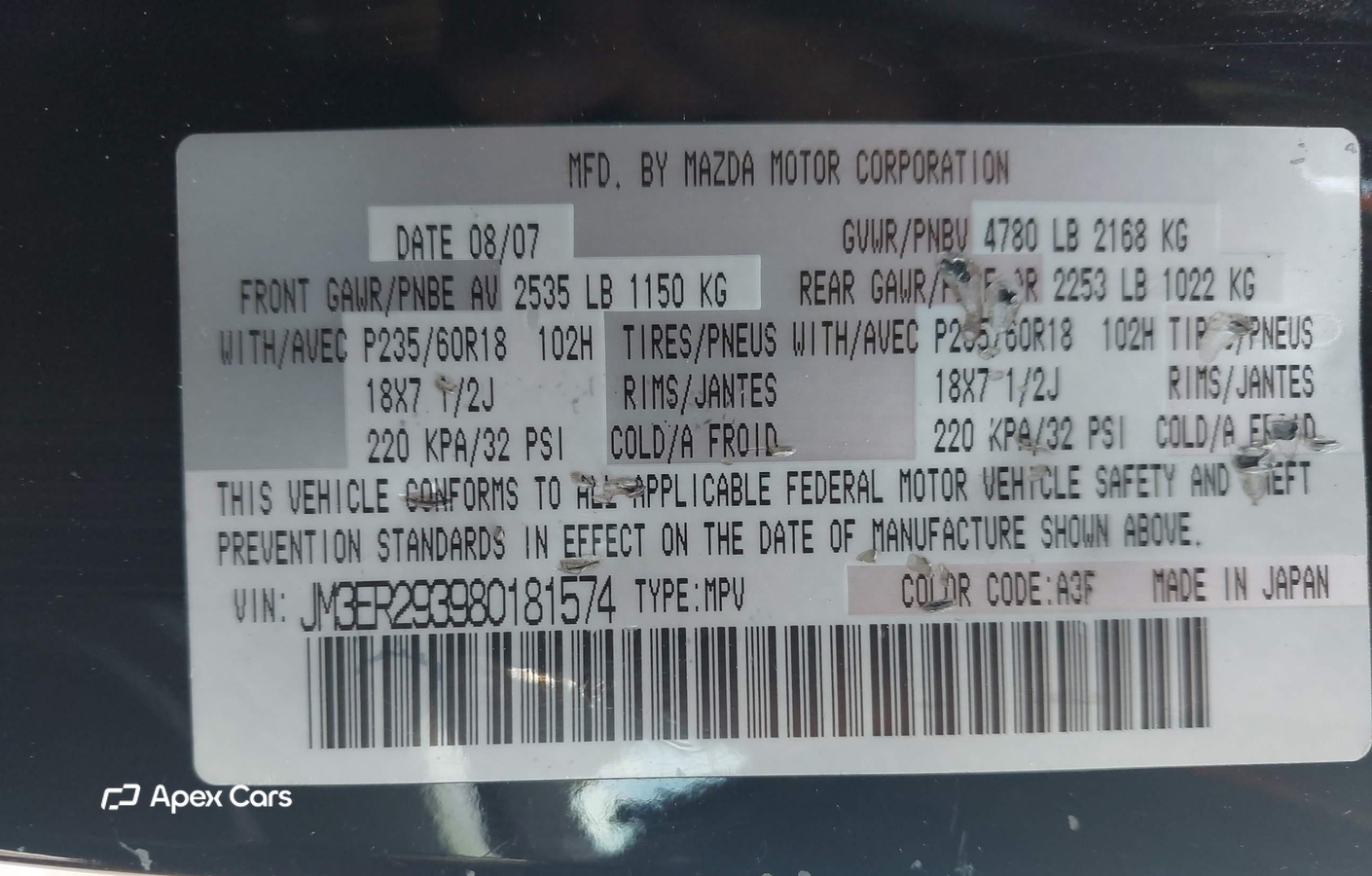 Mazda CX-7 2008