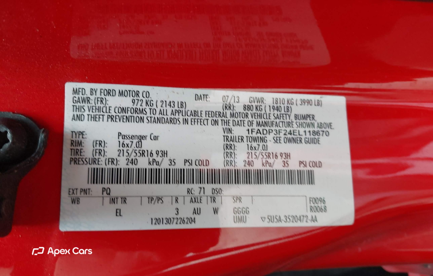 Ford Focus 2014
