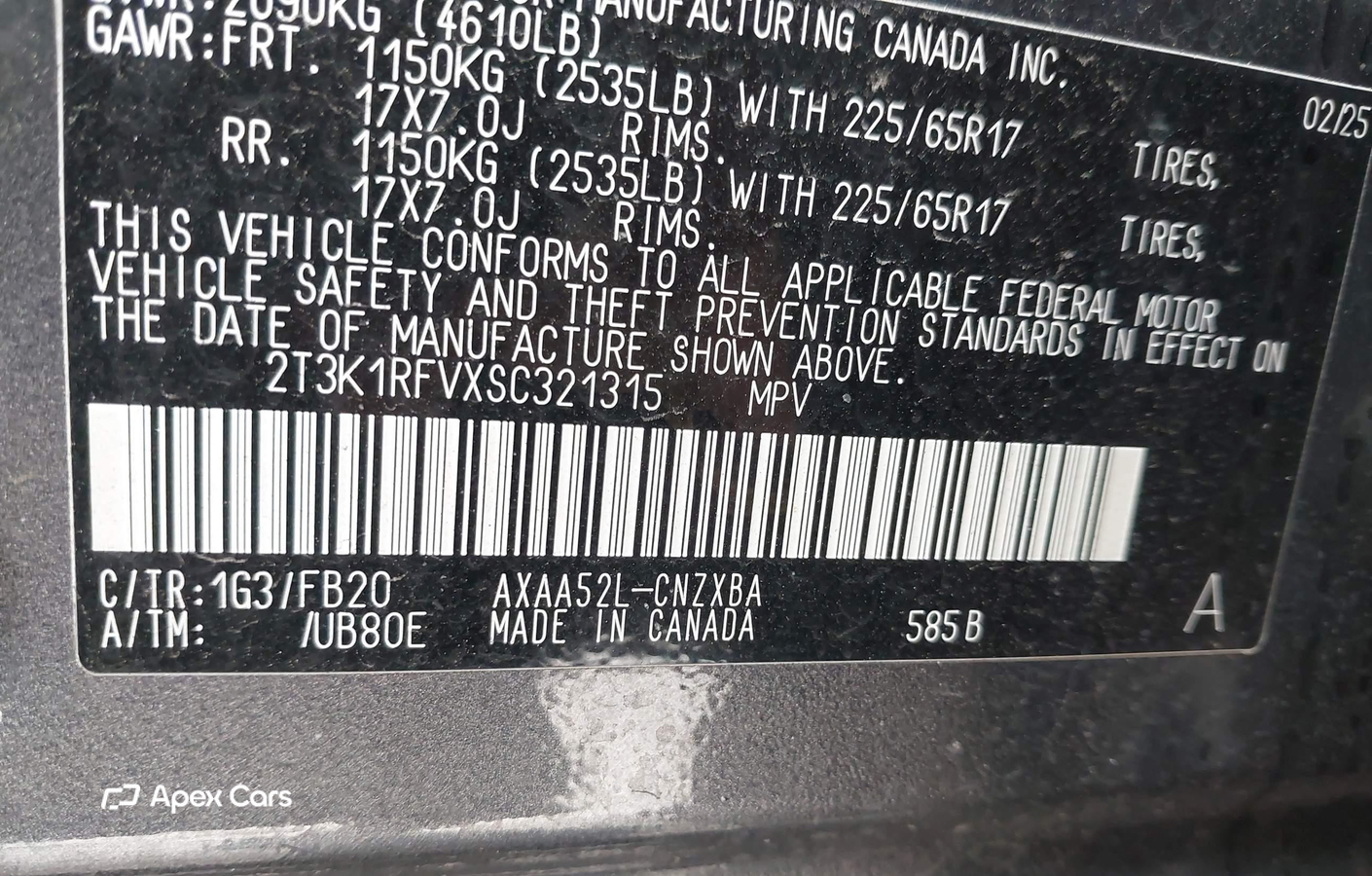 Toyota RAV 4 2025