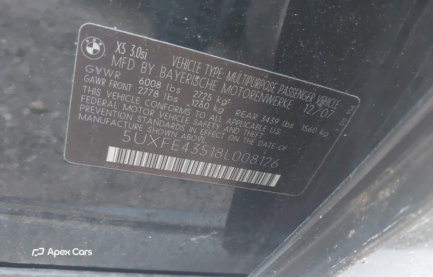 BMW X5 2008