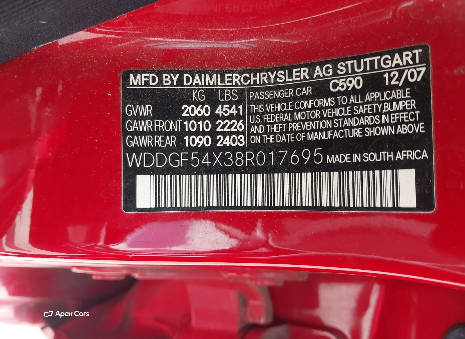 Mercedes-Benz C-klasse 2008