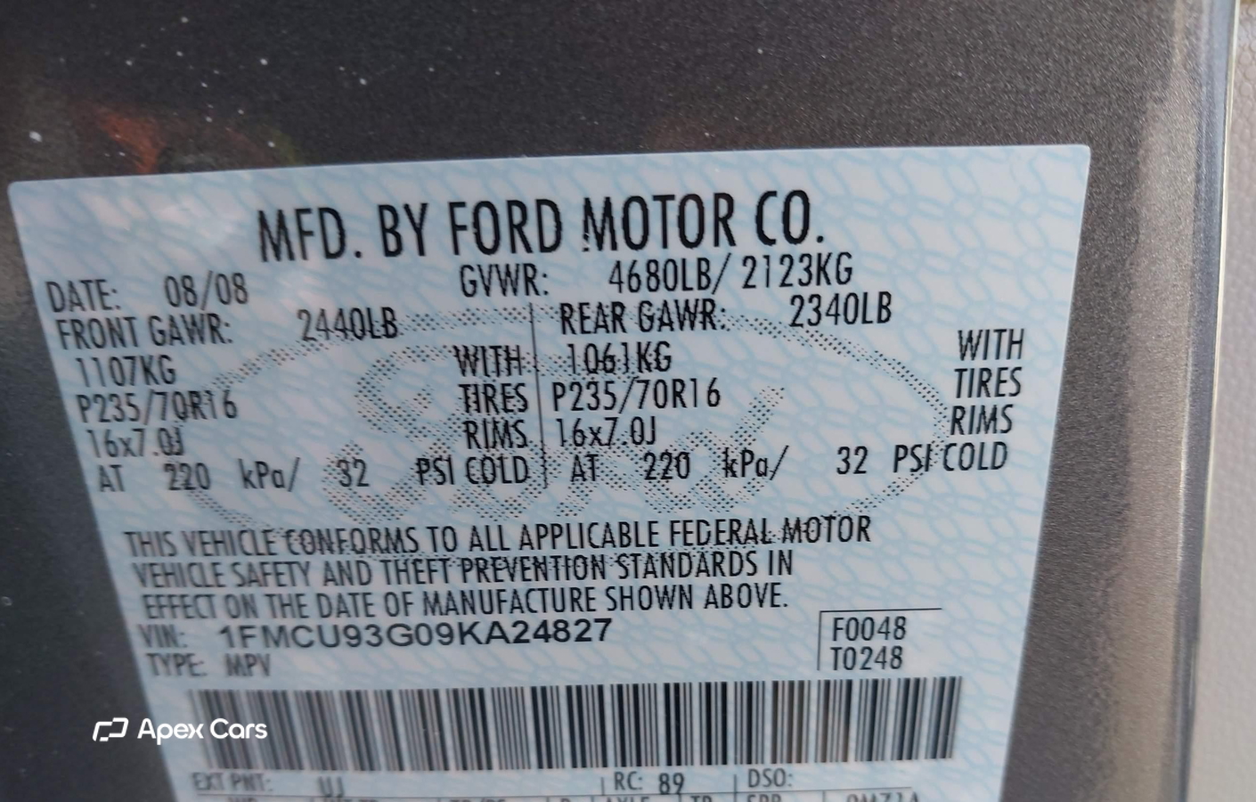 Ford Escape 2009