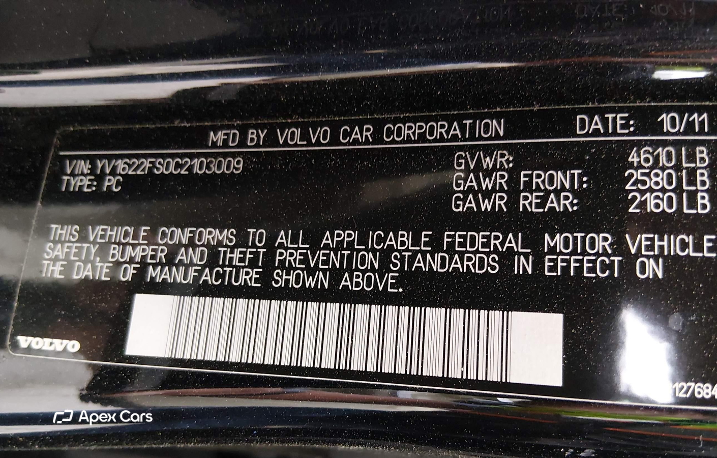 Volvo S60 2012