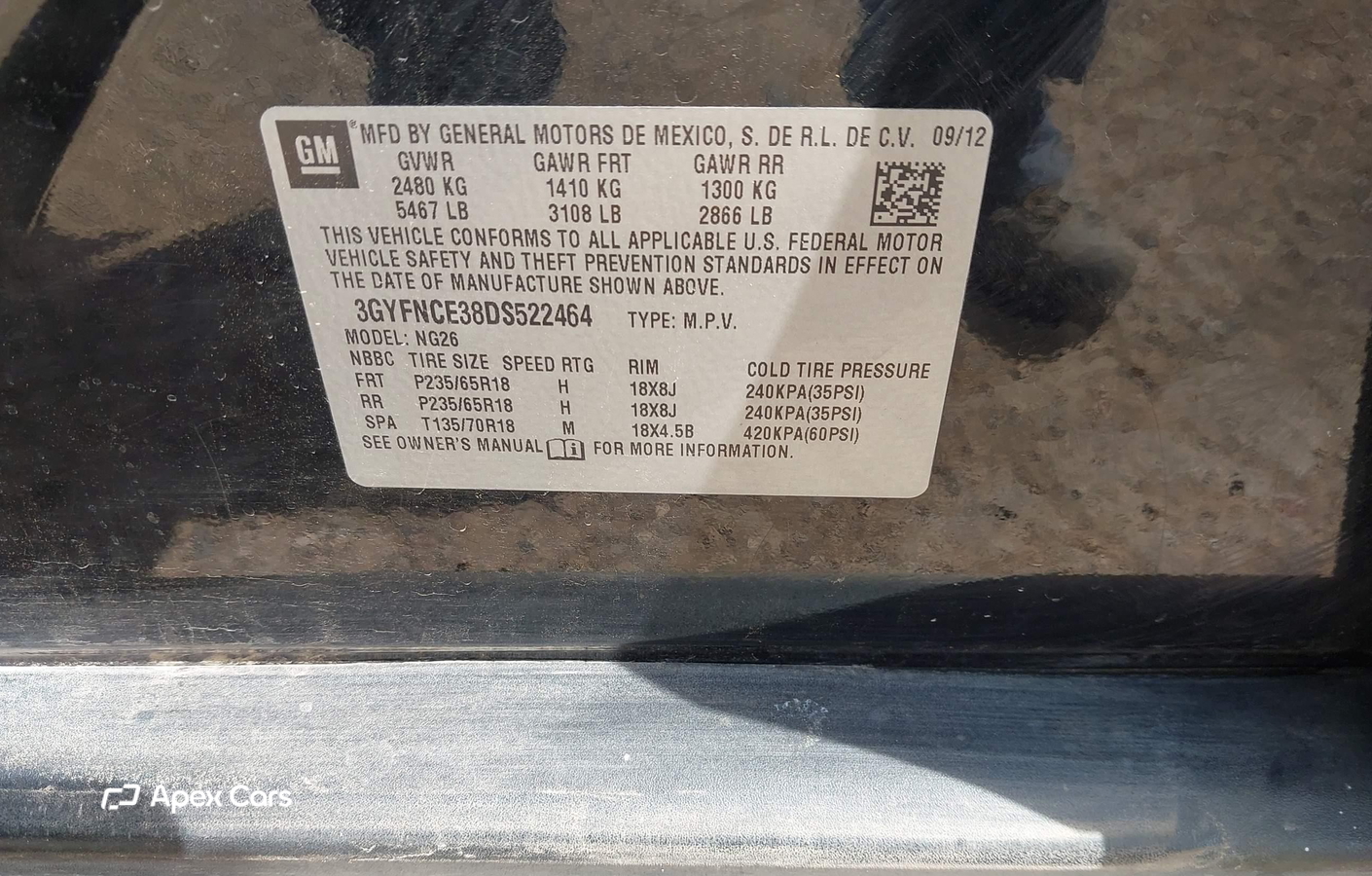 Cadillac SRX 2013