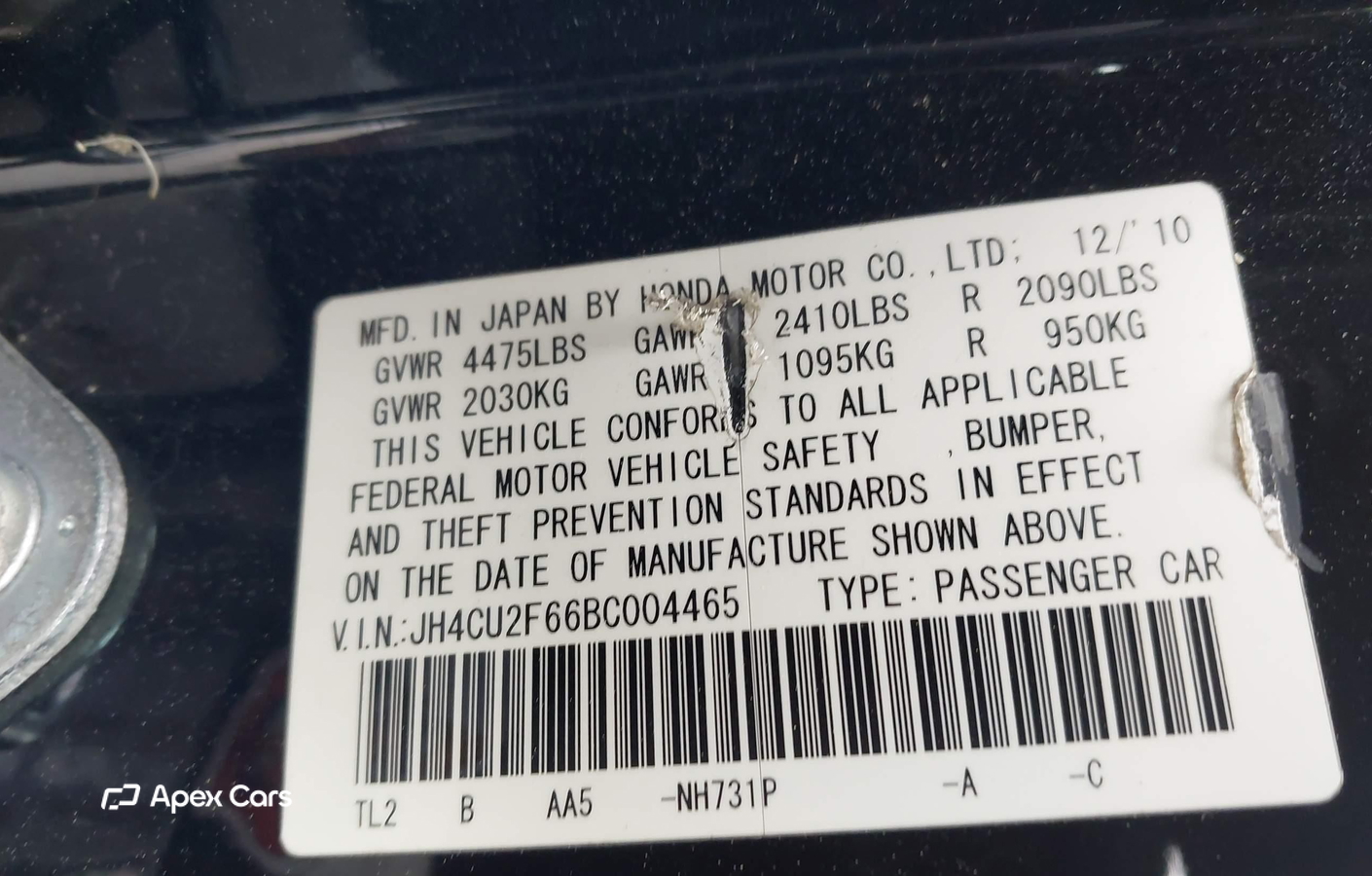 Acura TSX 2011