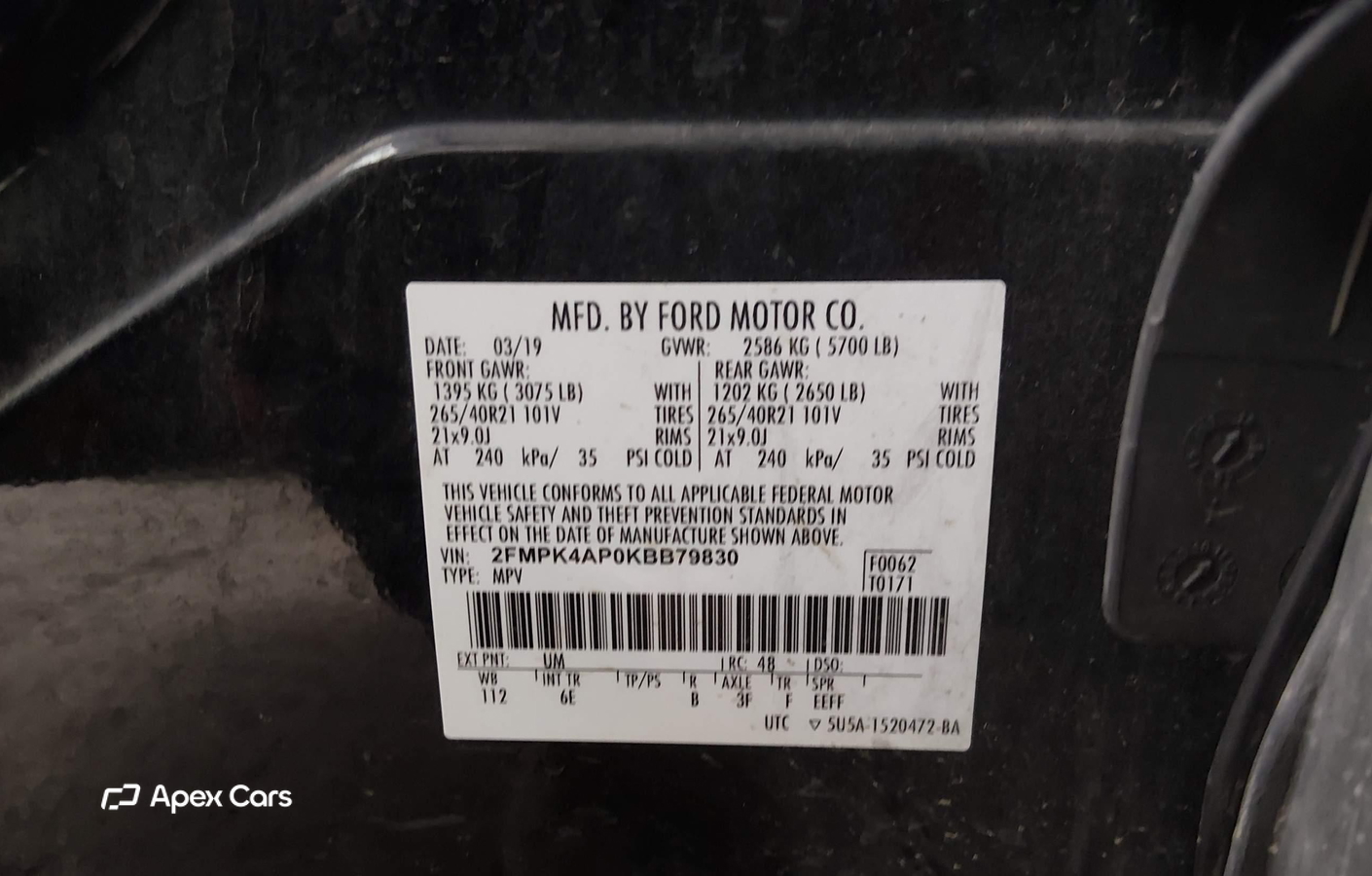 Ford Edge 2019