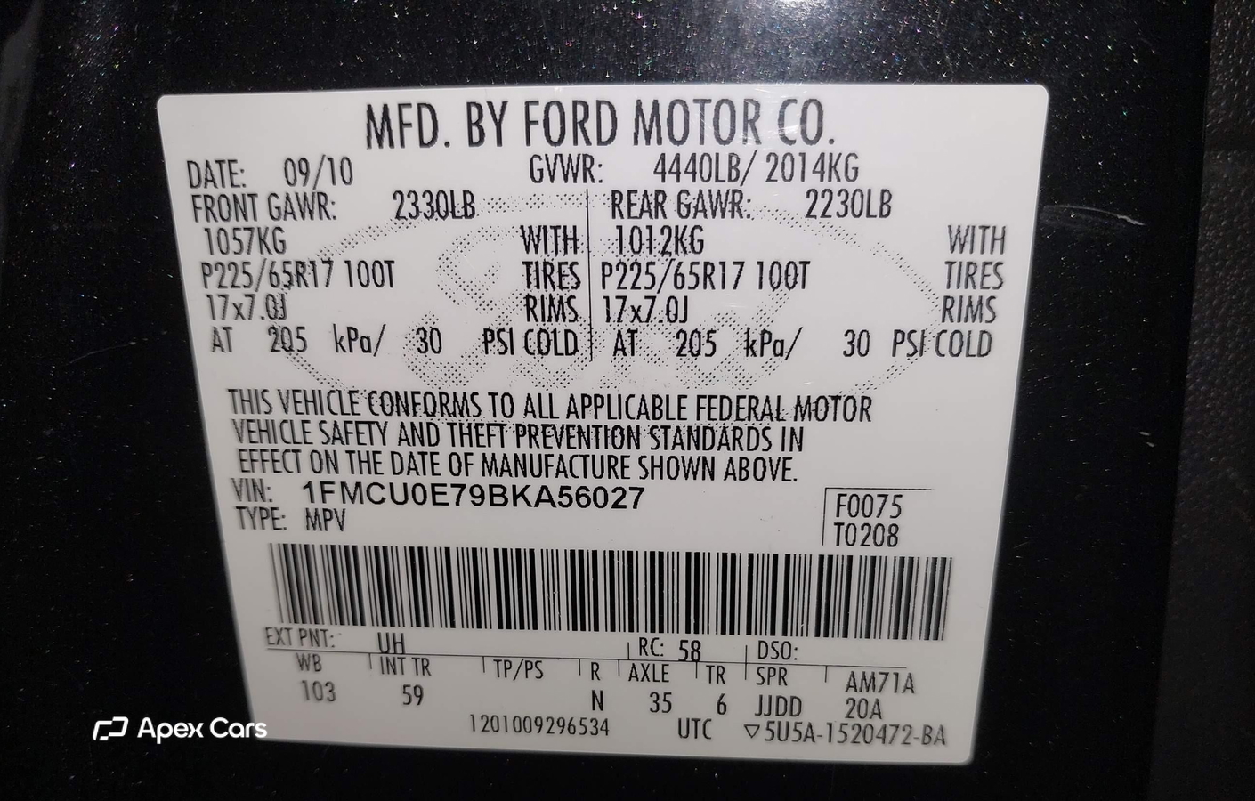 Ford Escape 2011