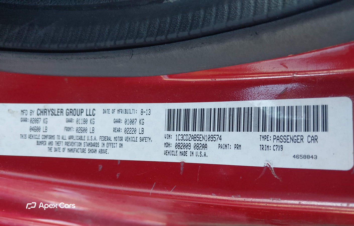 Dodge Avenger 2014