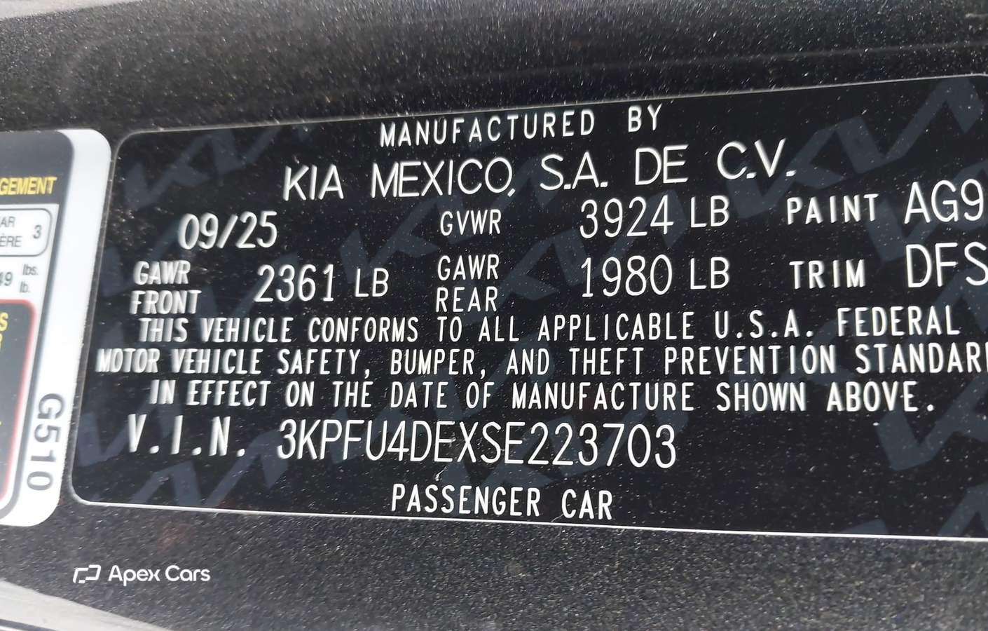 Kia K4 2025