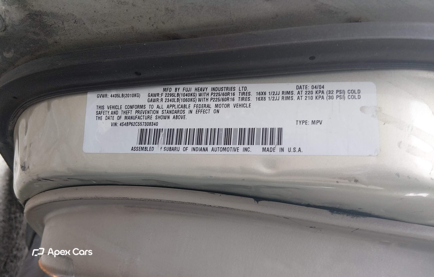Subaru Outback 2005
