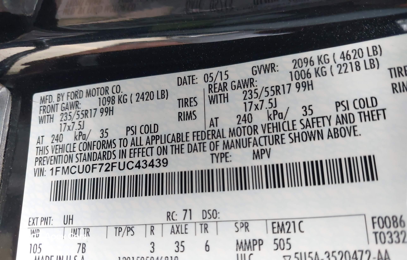 Ford Escape 2015