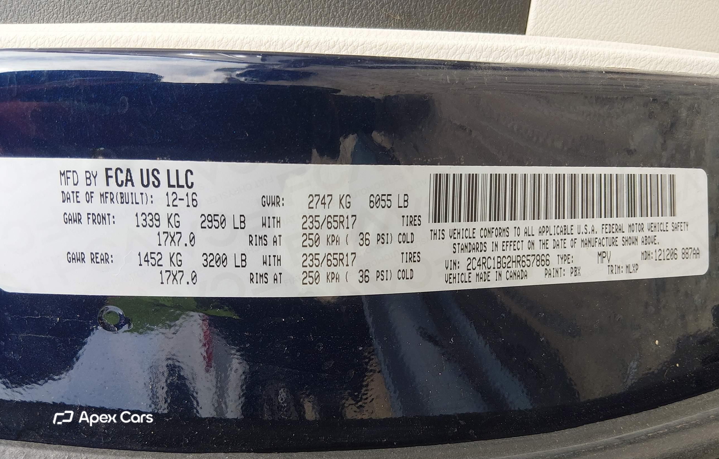 Chrysler Pacifica 2017