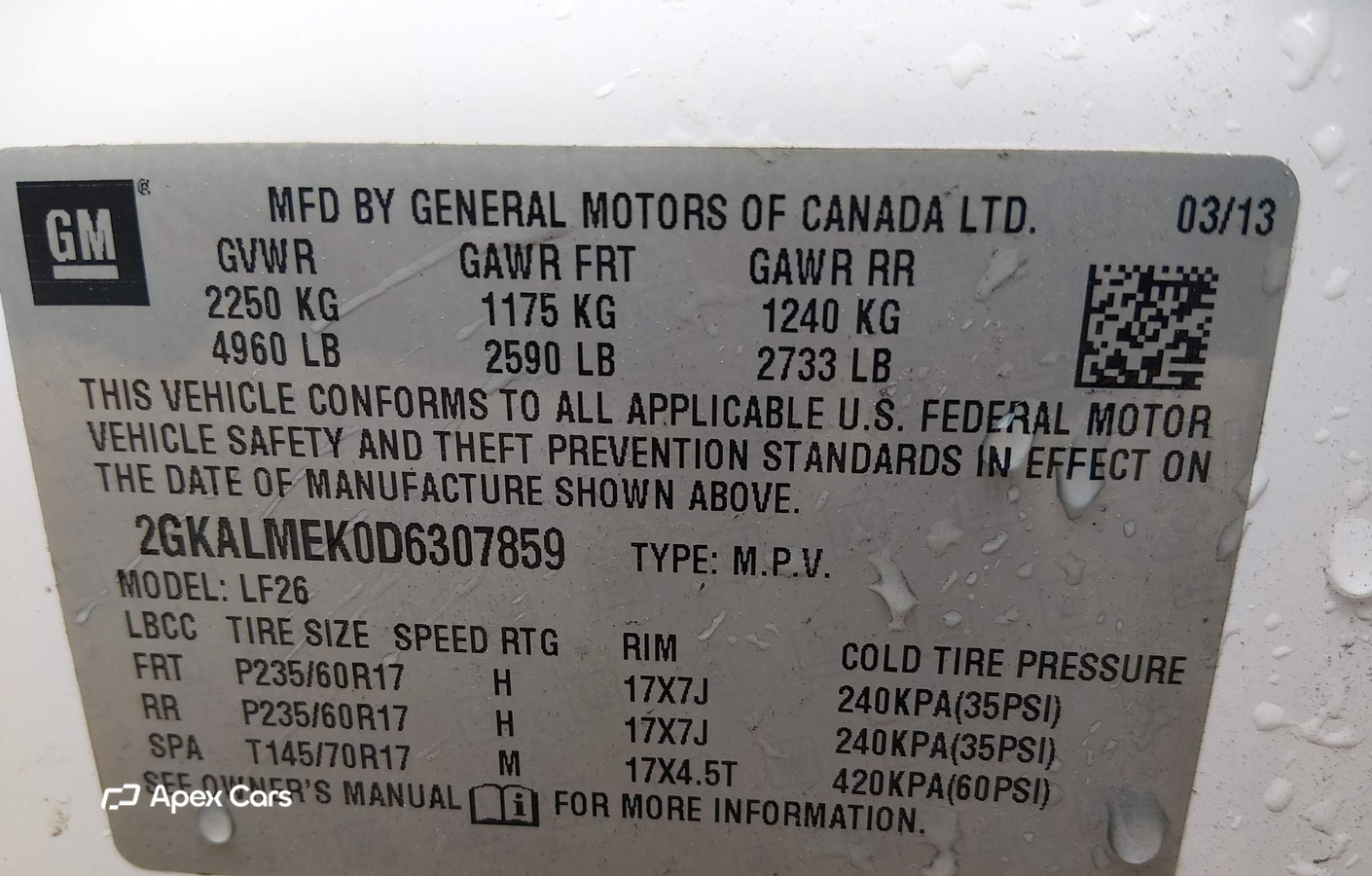 GMC Terrain 2013