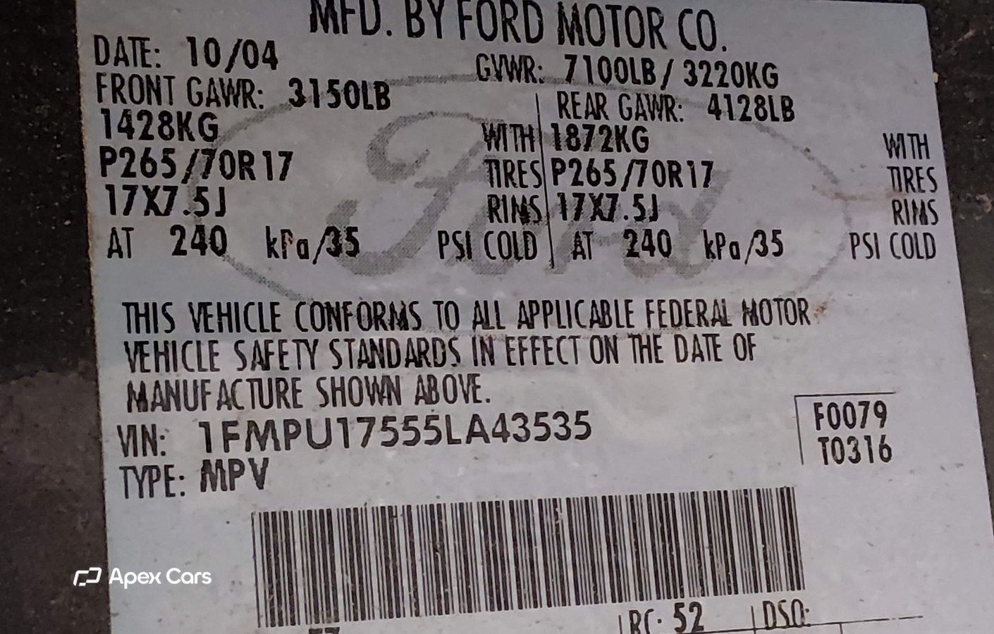 Ford Expedition 2005