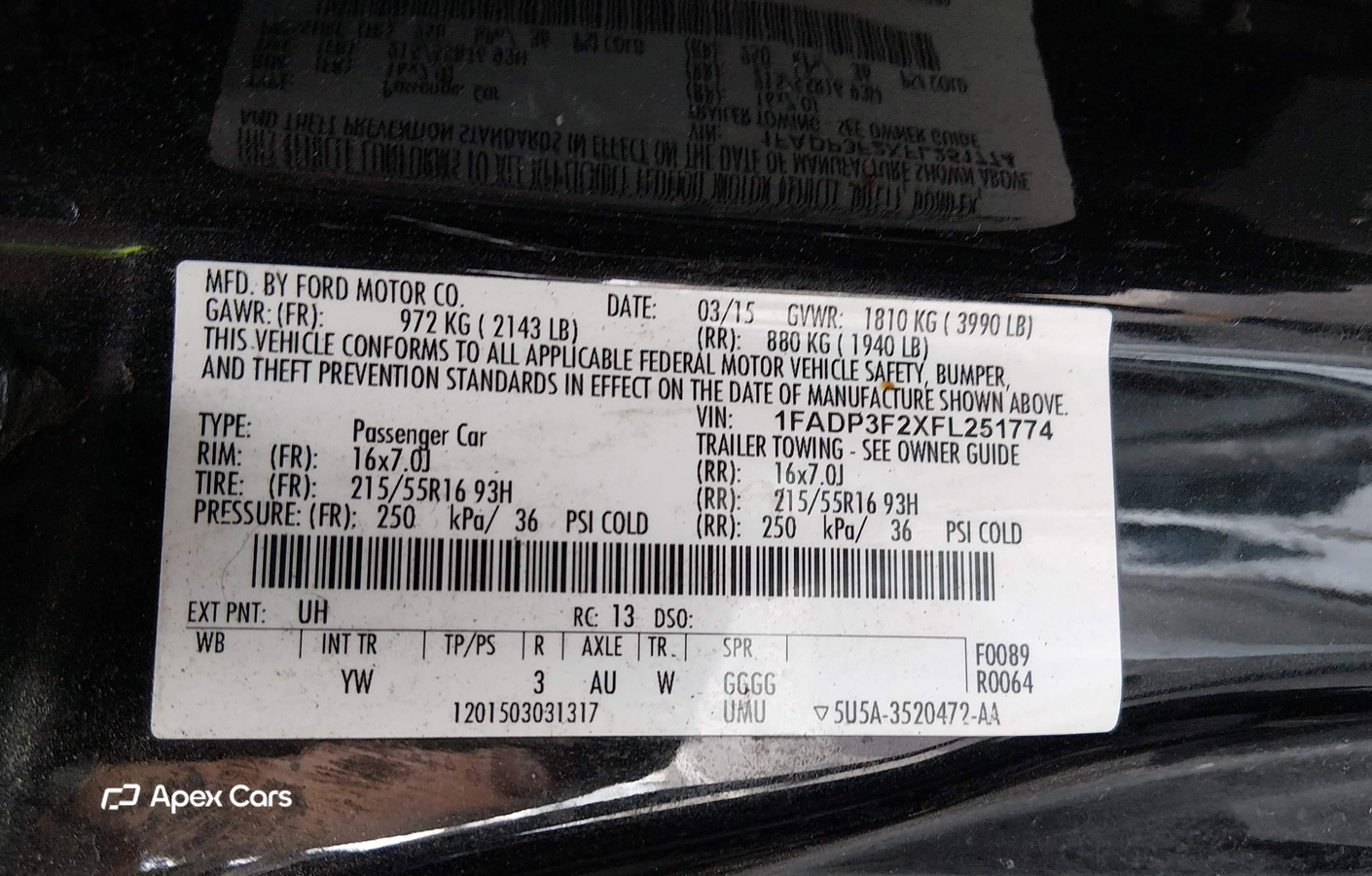 Ford Focus 2015
