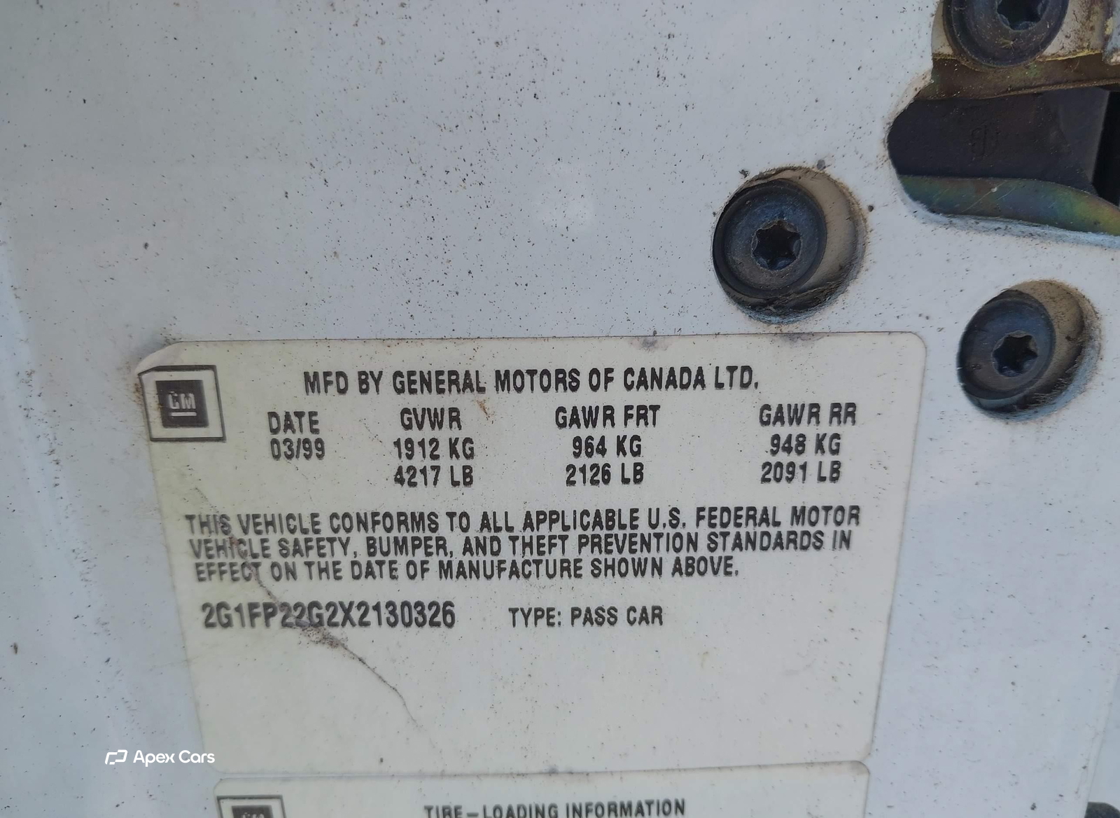 Chevrolet Camaro 1999