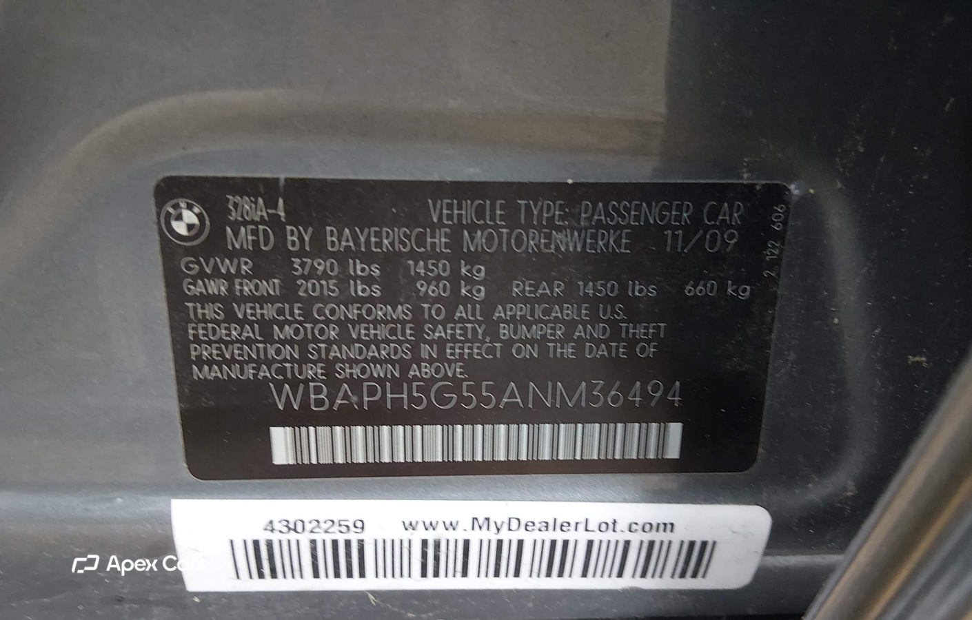 BMW Series 3 2010
