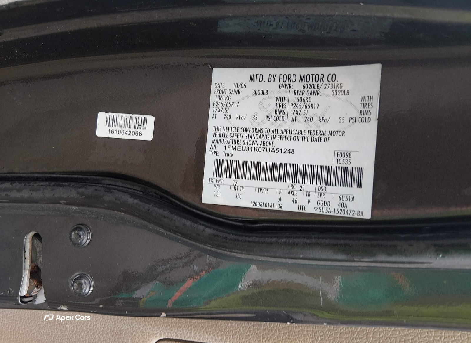 Ford Explorer Sport Trac 2007