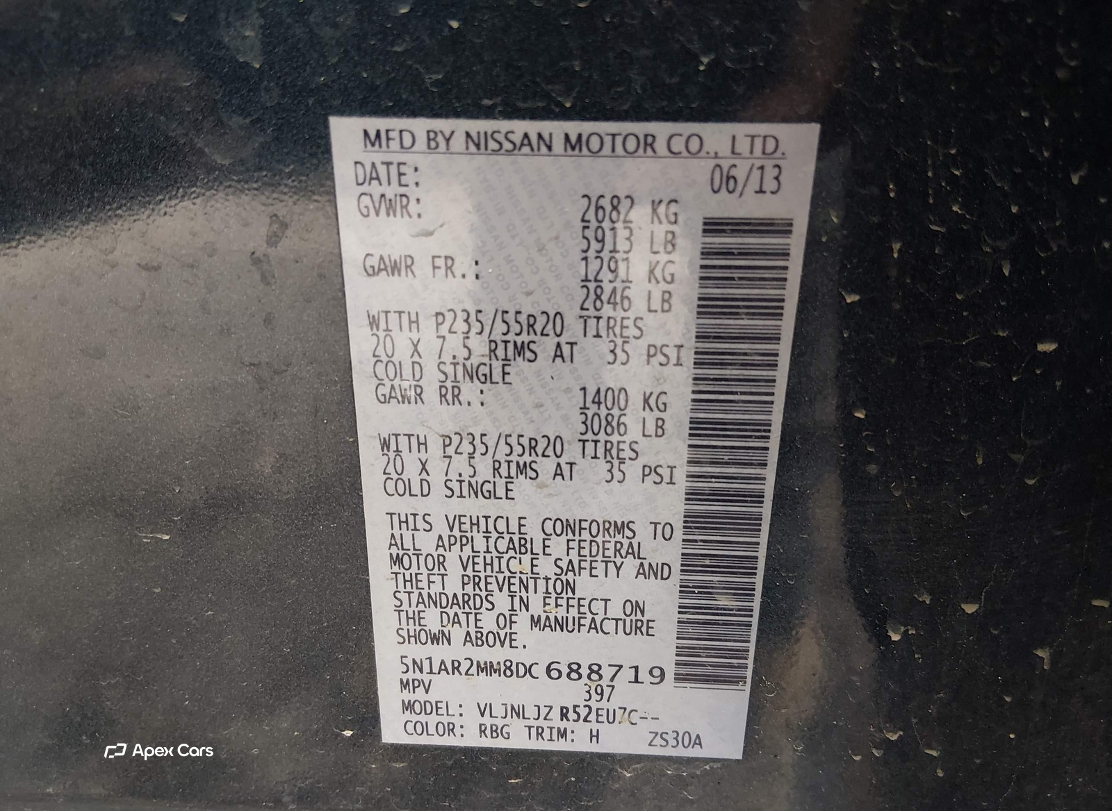 Nissan Pathfinder 2013