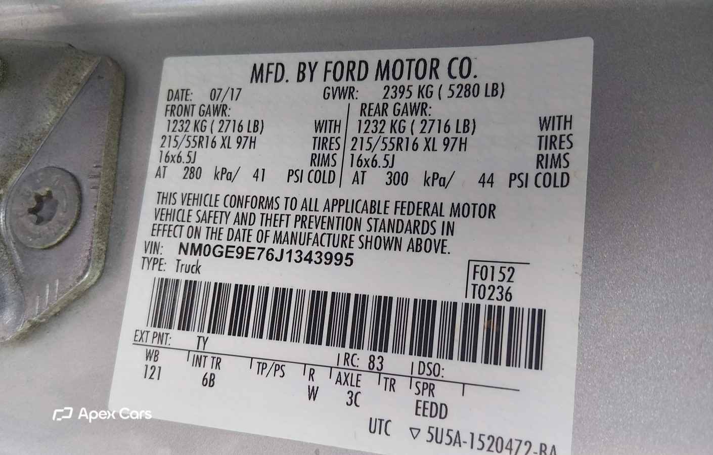 Ford Transit 2018