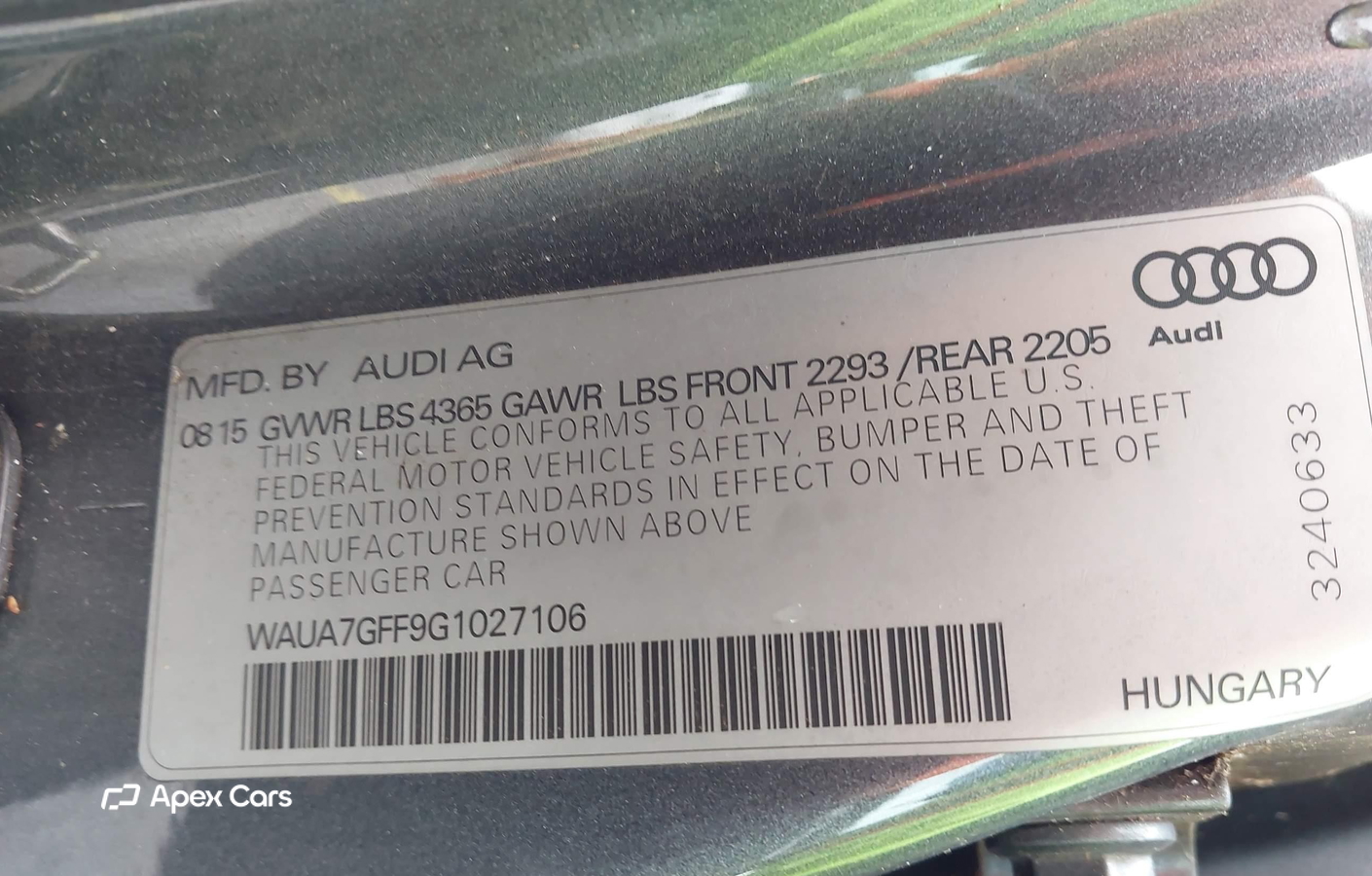 Audi A3 2016