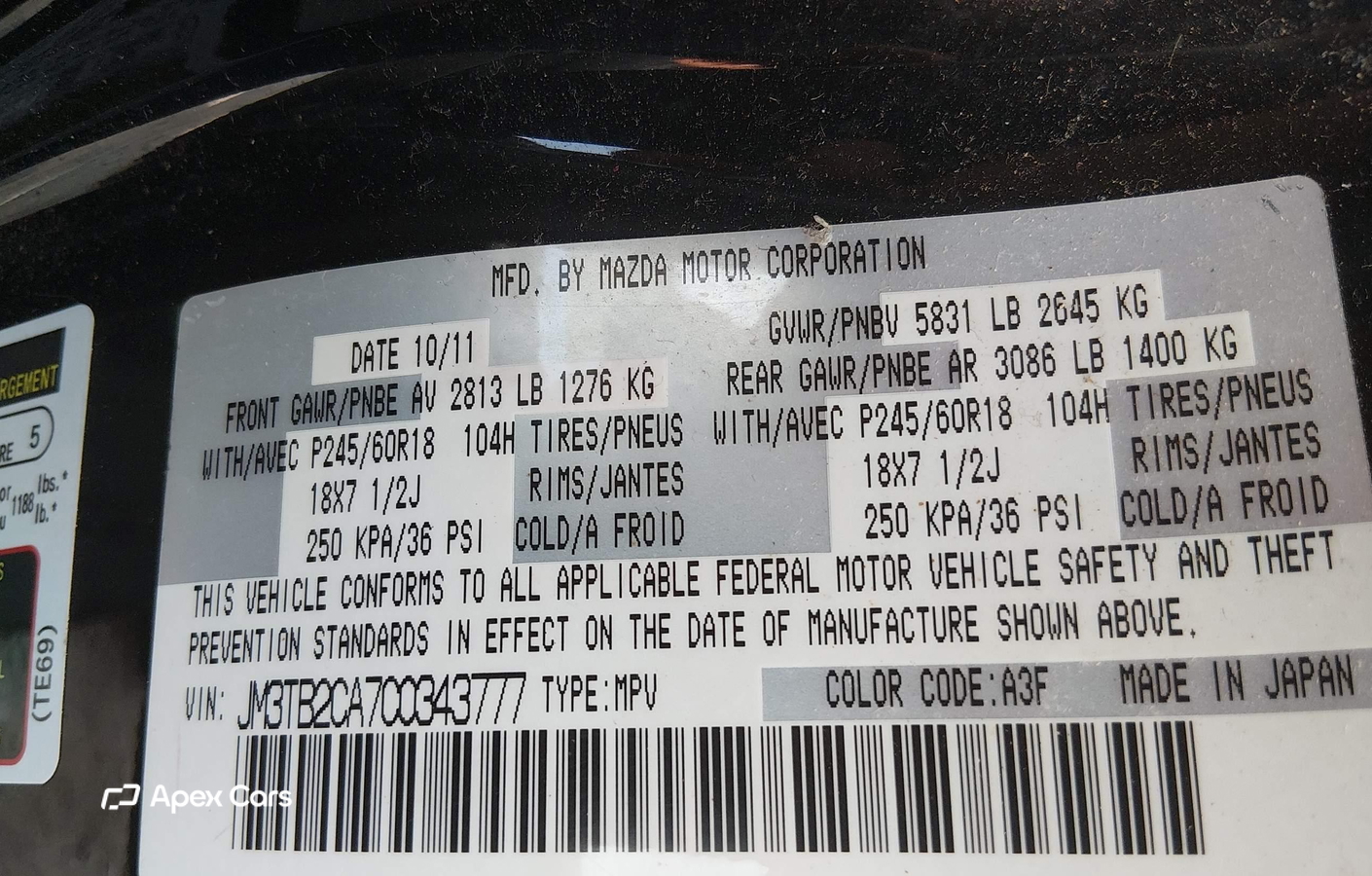 Mazda CX-9 2012