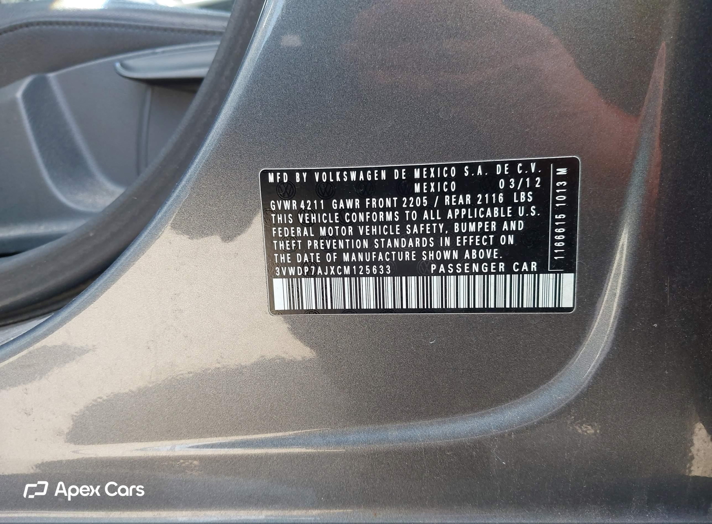 Volkswagen Jetta 2012