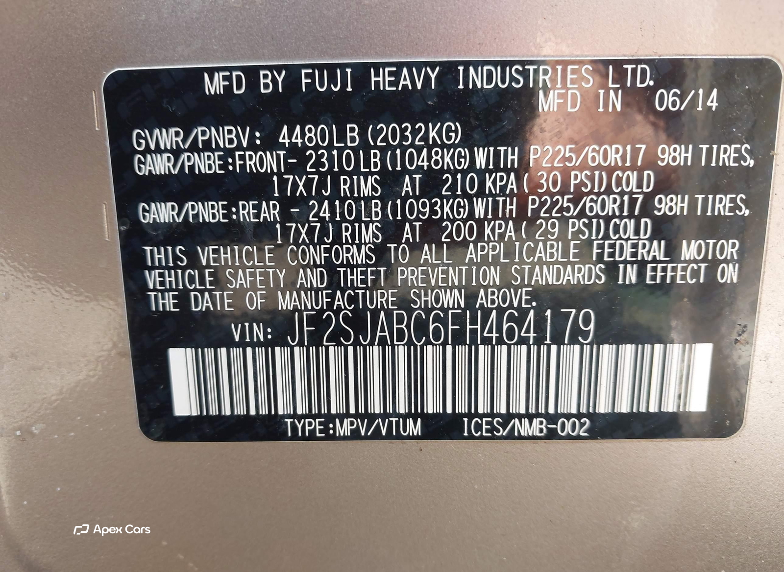 Subaru Forester 2015