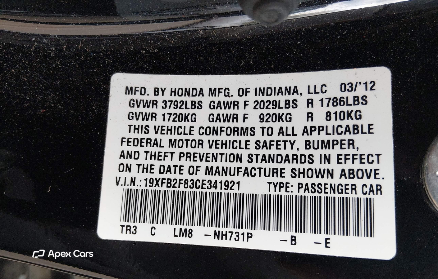 Honda Civic 2012