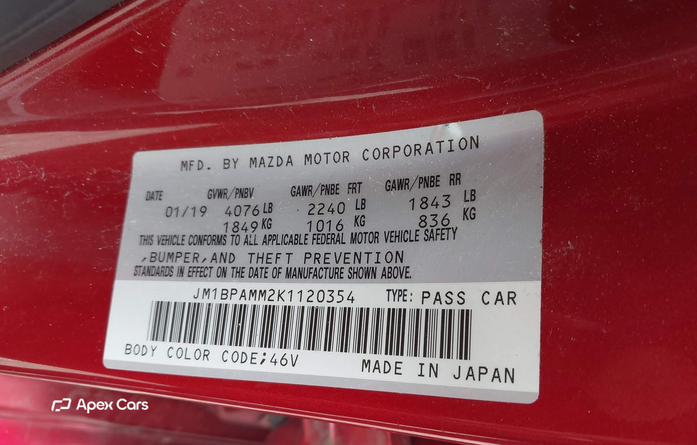 Mazda 3 2019