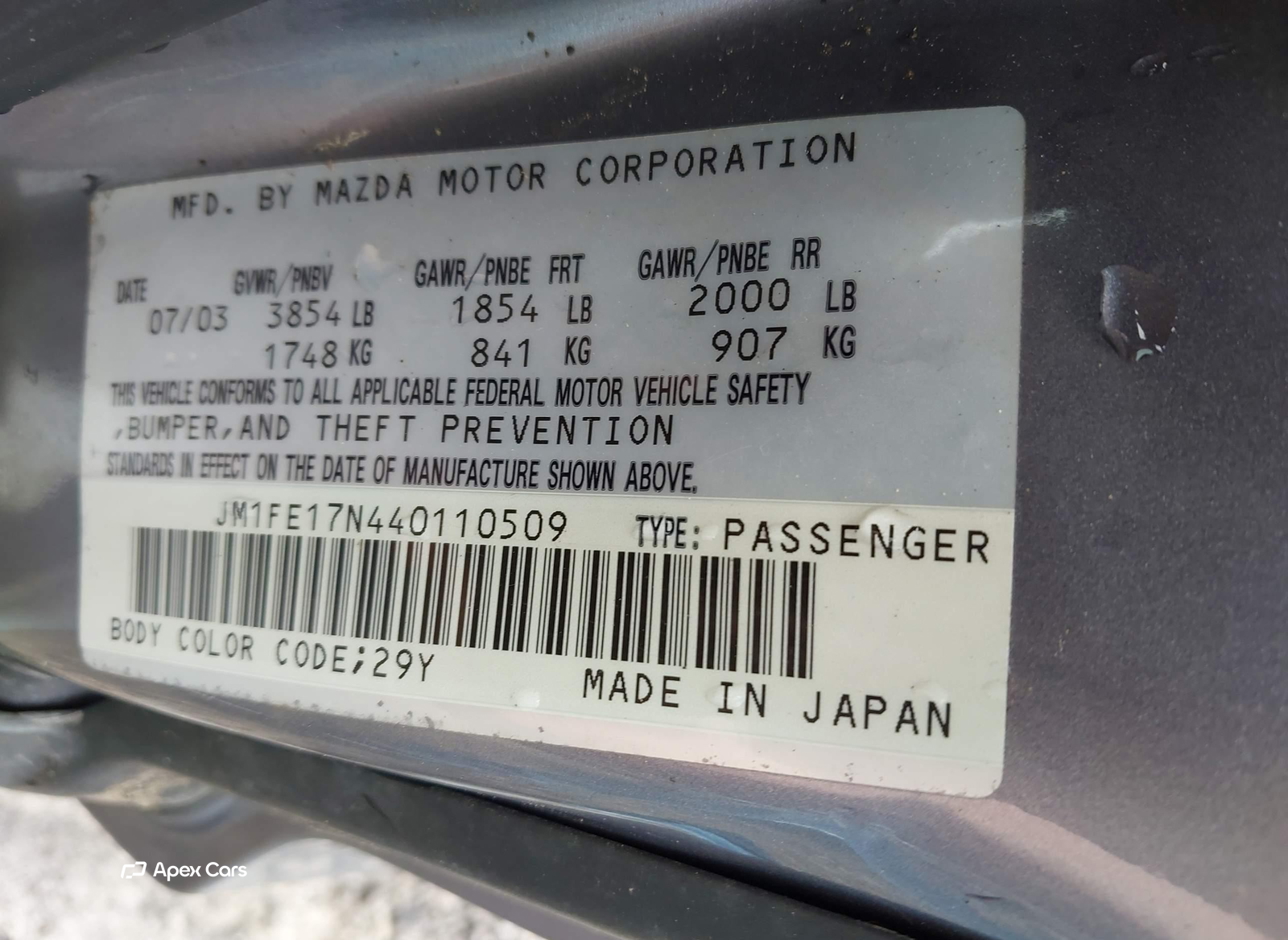 Mazda RX-8 2004