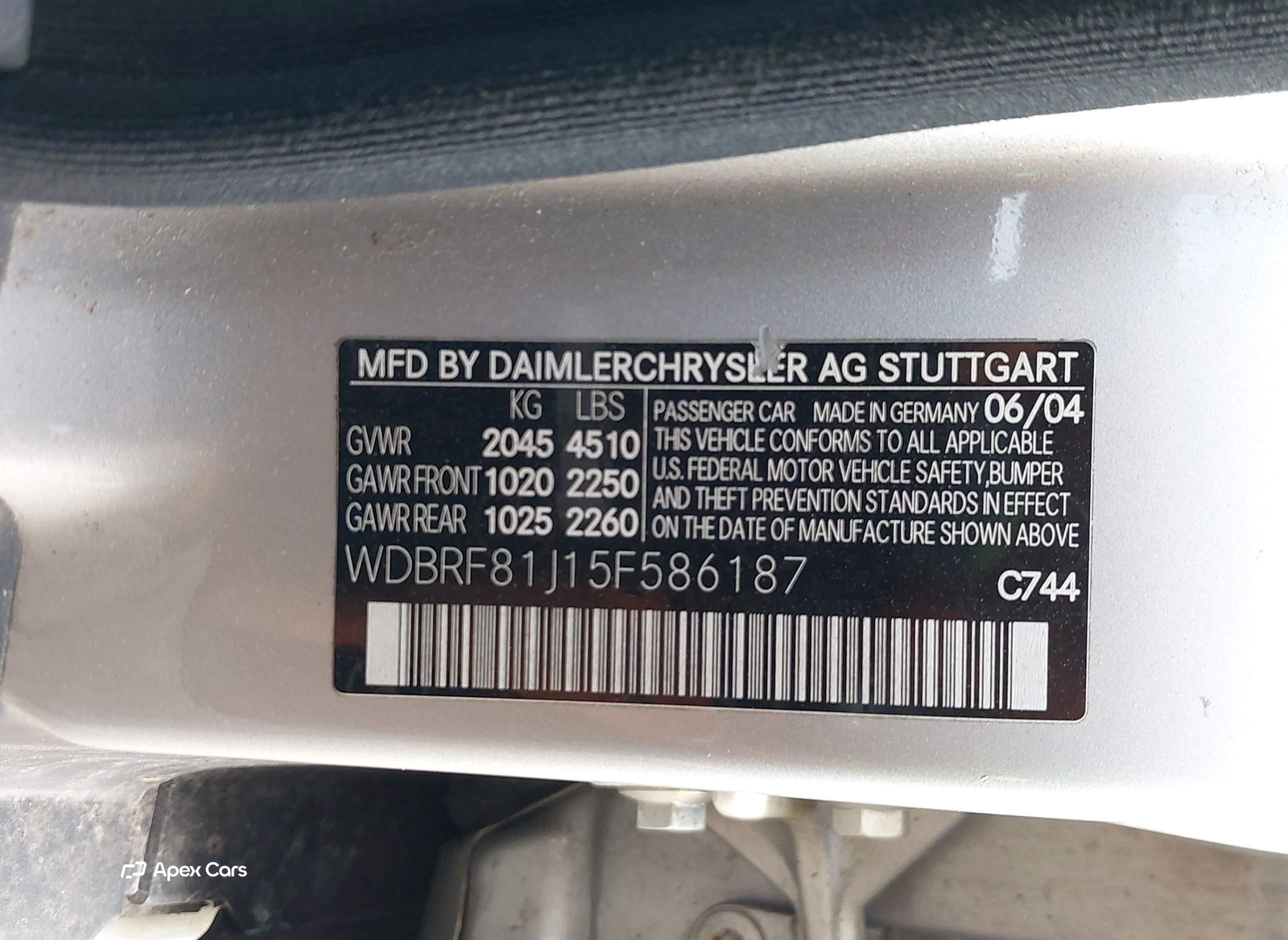 Mercedes-Benz C-klasse 2005