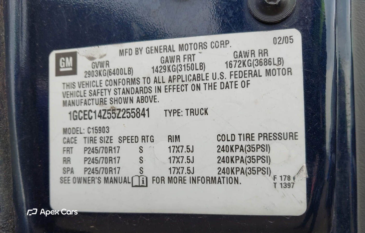 Chevrolet Silverado 2005