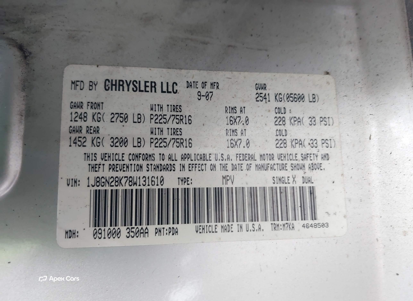 Jeep Liberty (North America) 2008