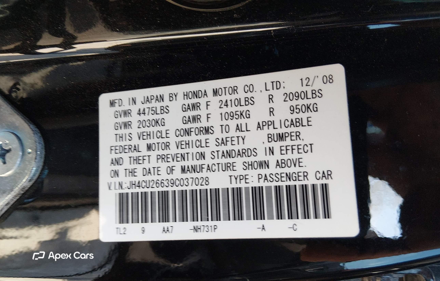 Acura TSX 2009