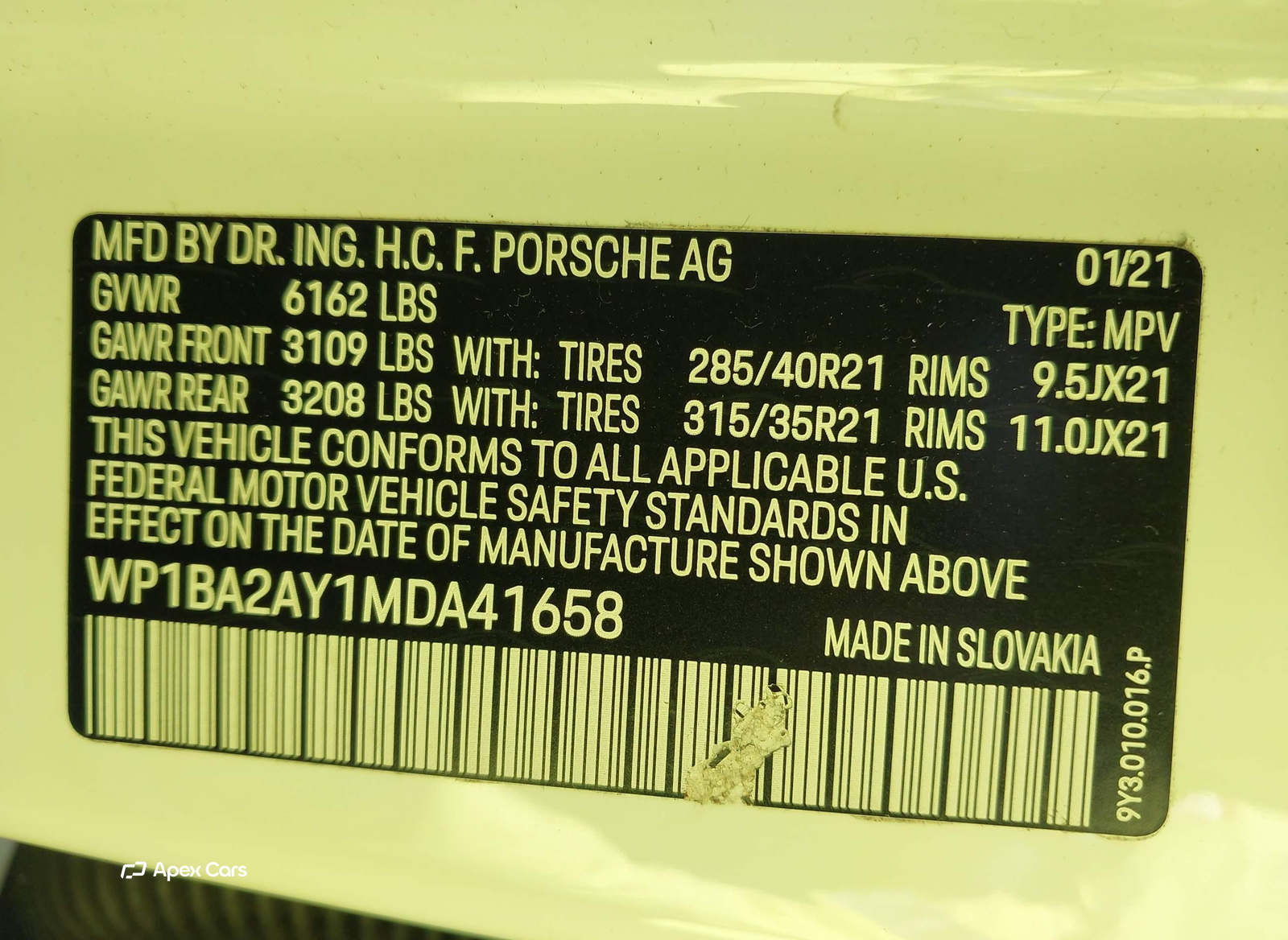 Porsche Cayenne Coupe 2021