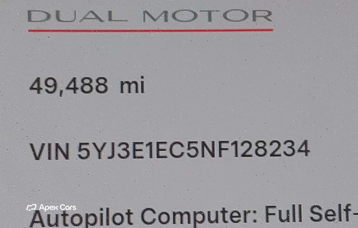 Tesla Model 3 2022