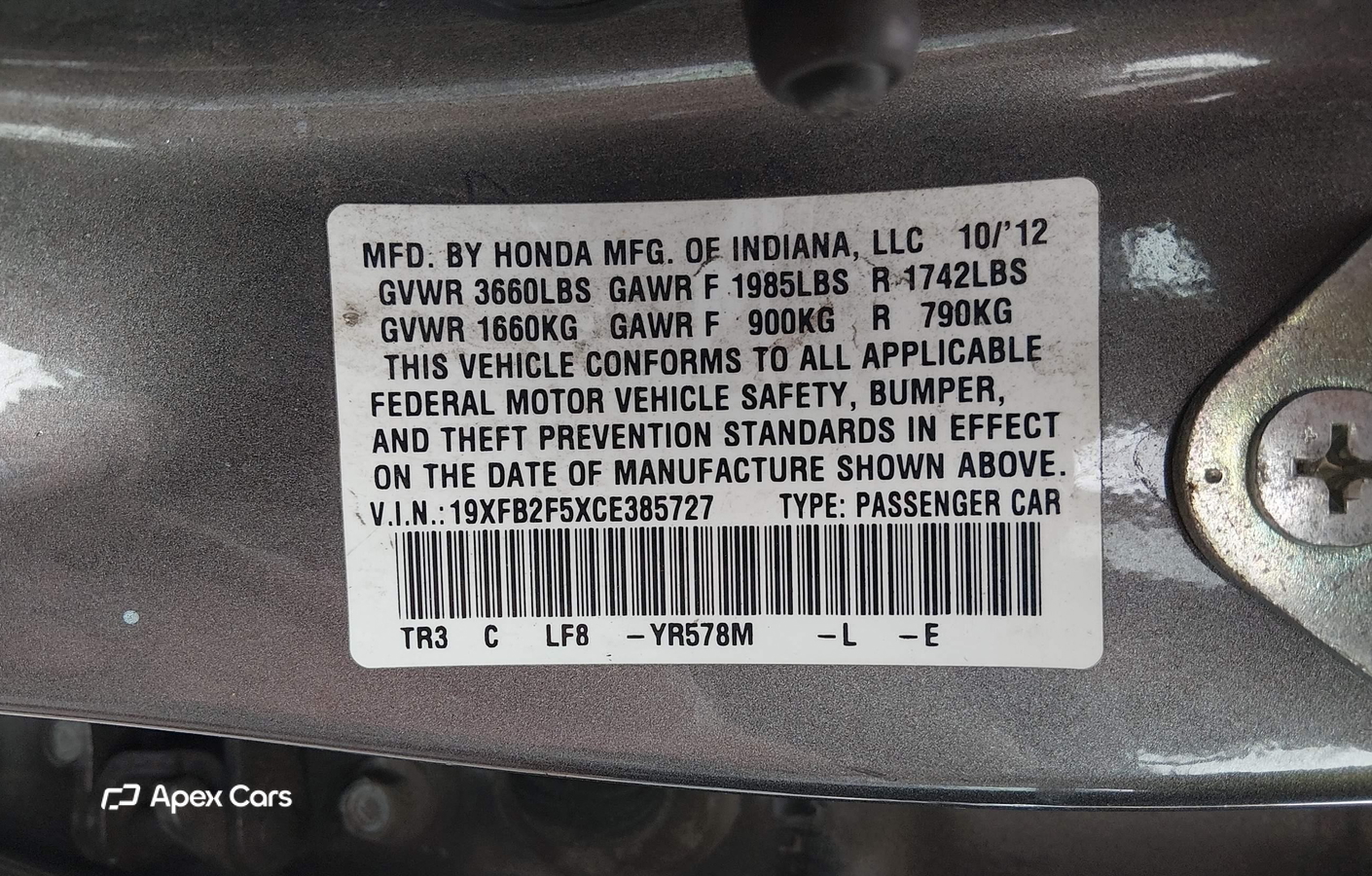 Honda Civic 2012