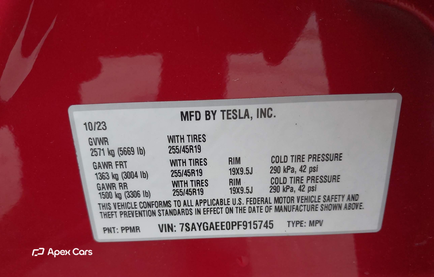 Tesla Model Y 2023