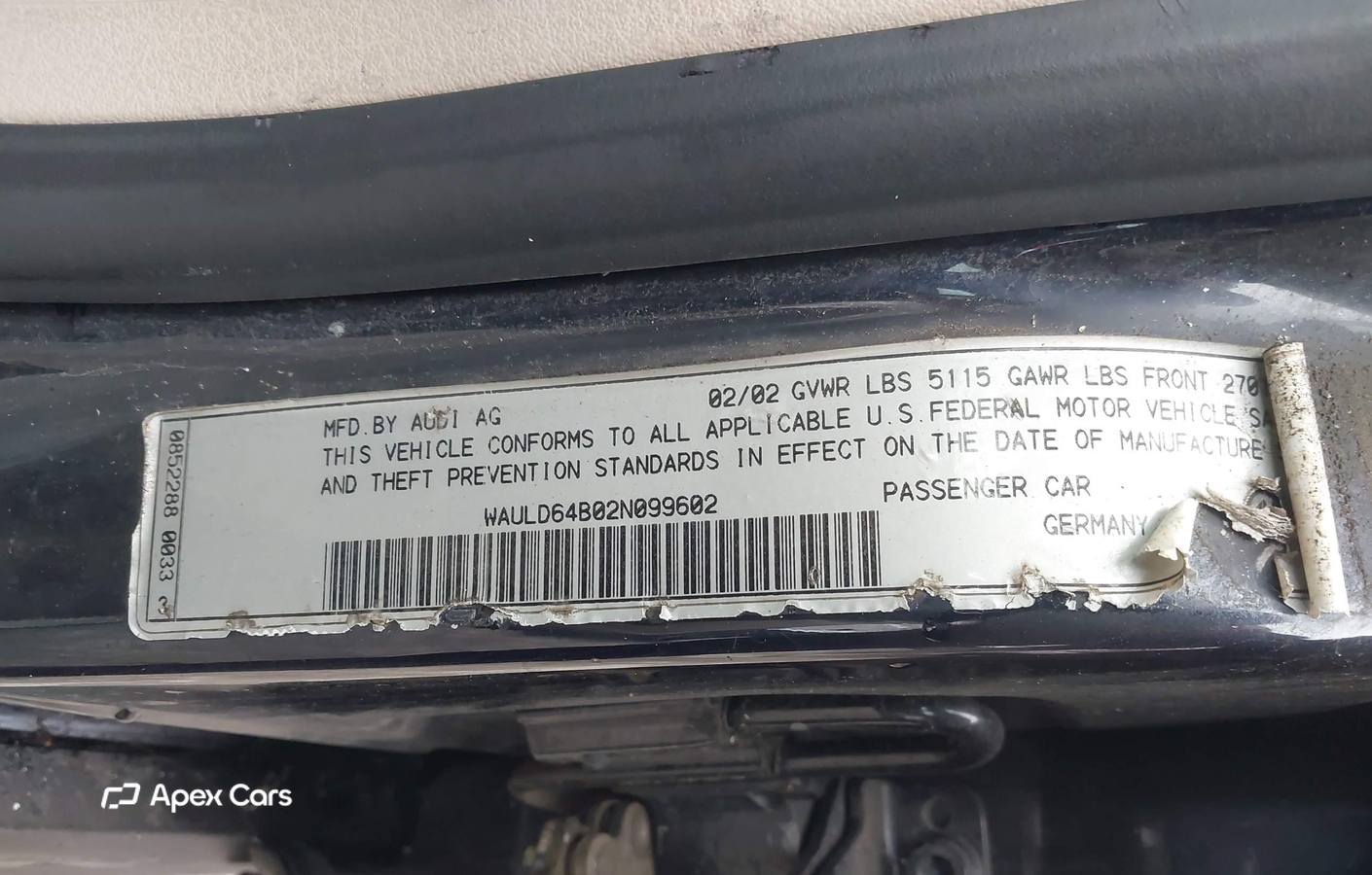 Audi A6 2002