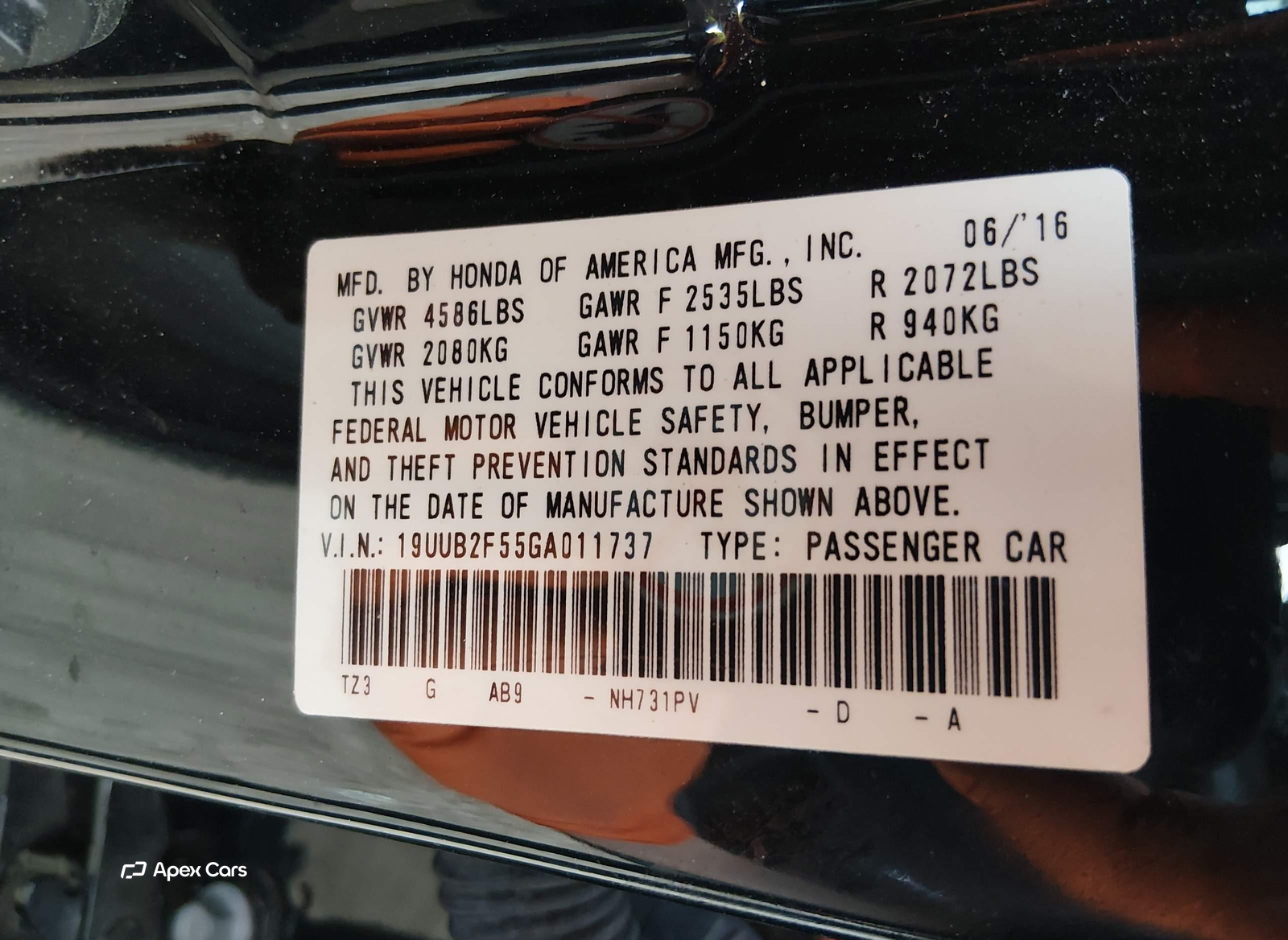 Acura TLX 2016