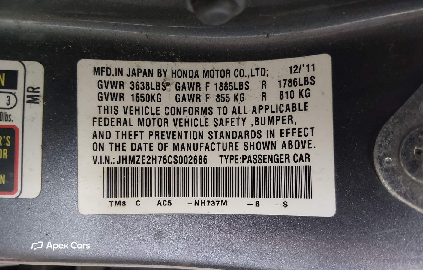 Honda Insight 2012
