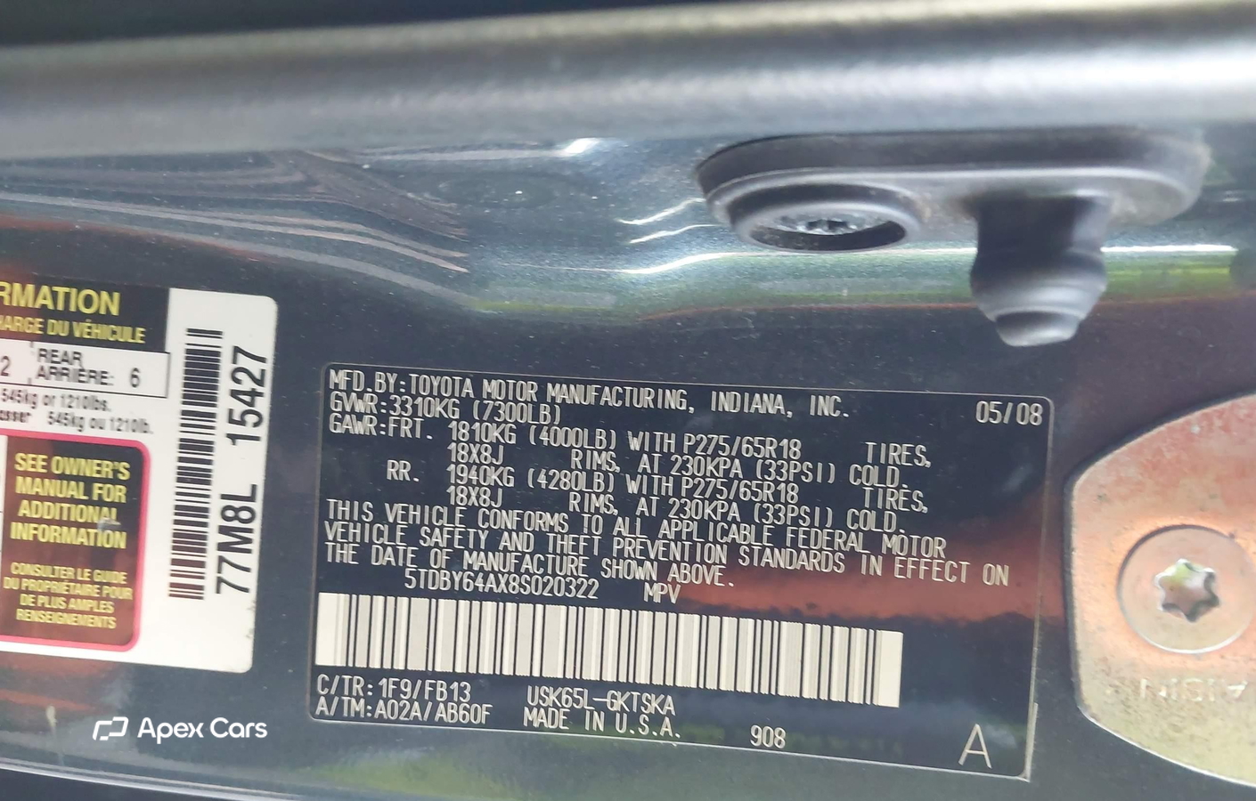 Toyota Sequoia 2008