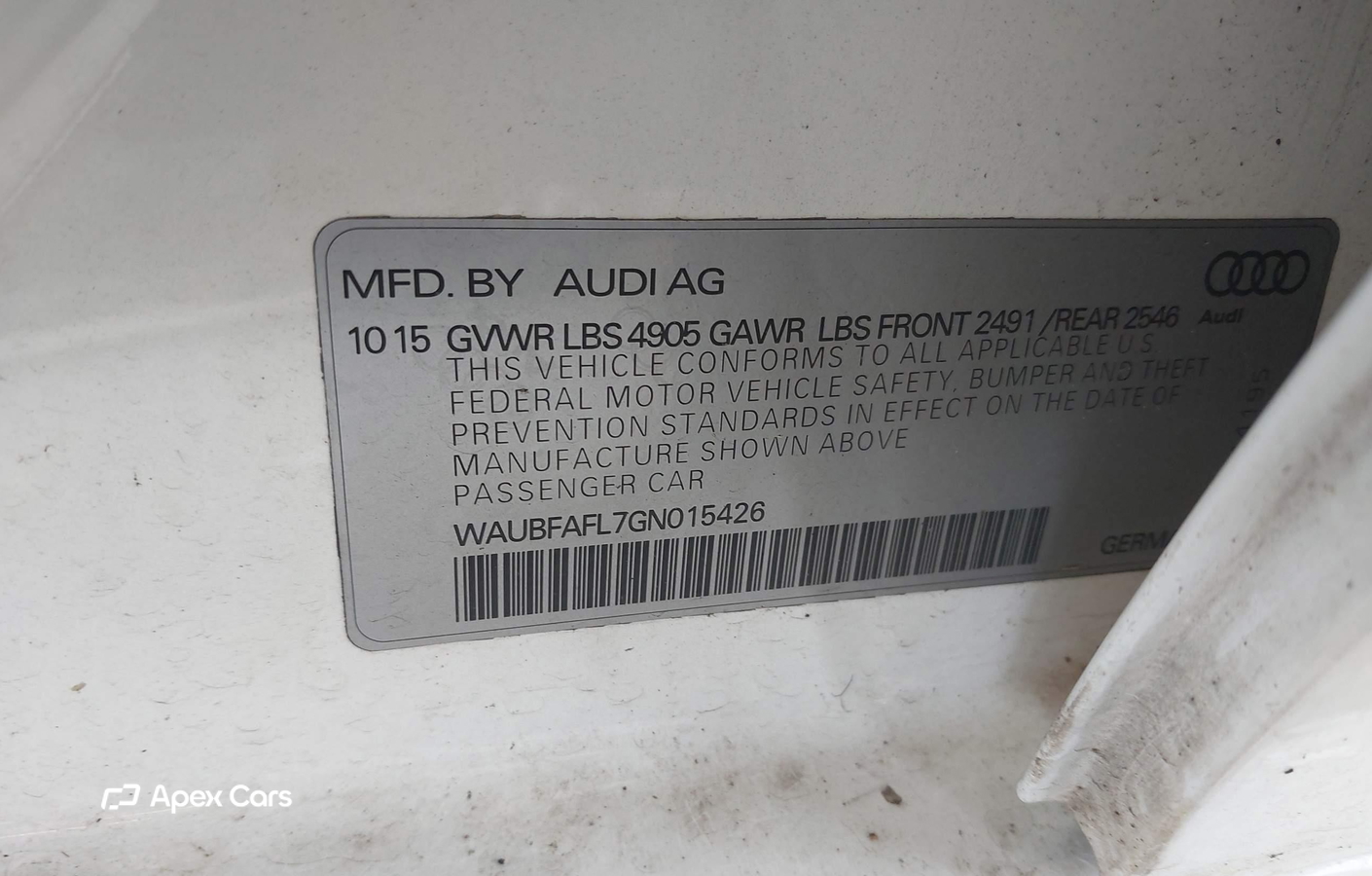 Audi A4 2016