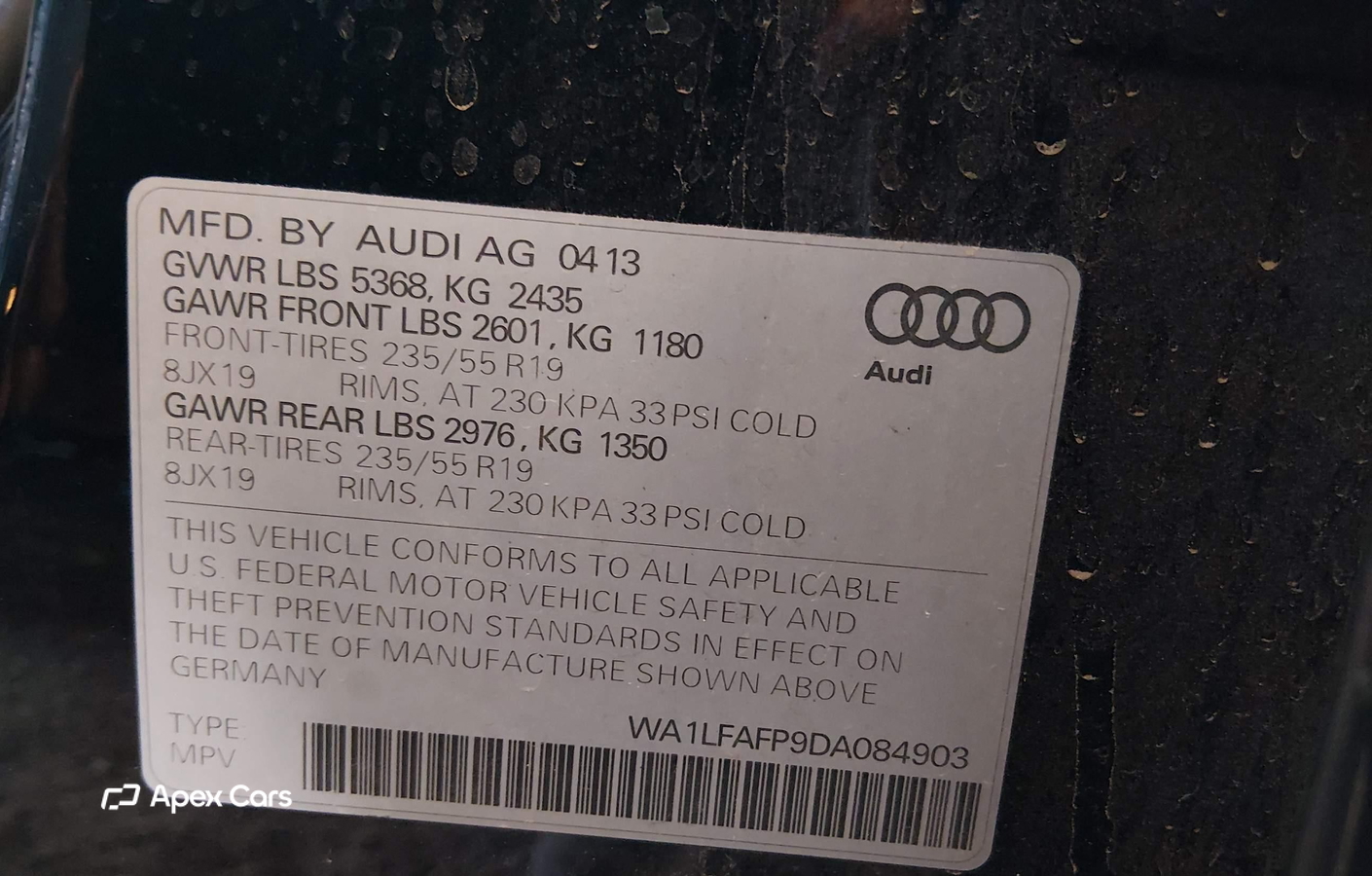 Audi Q5 2013