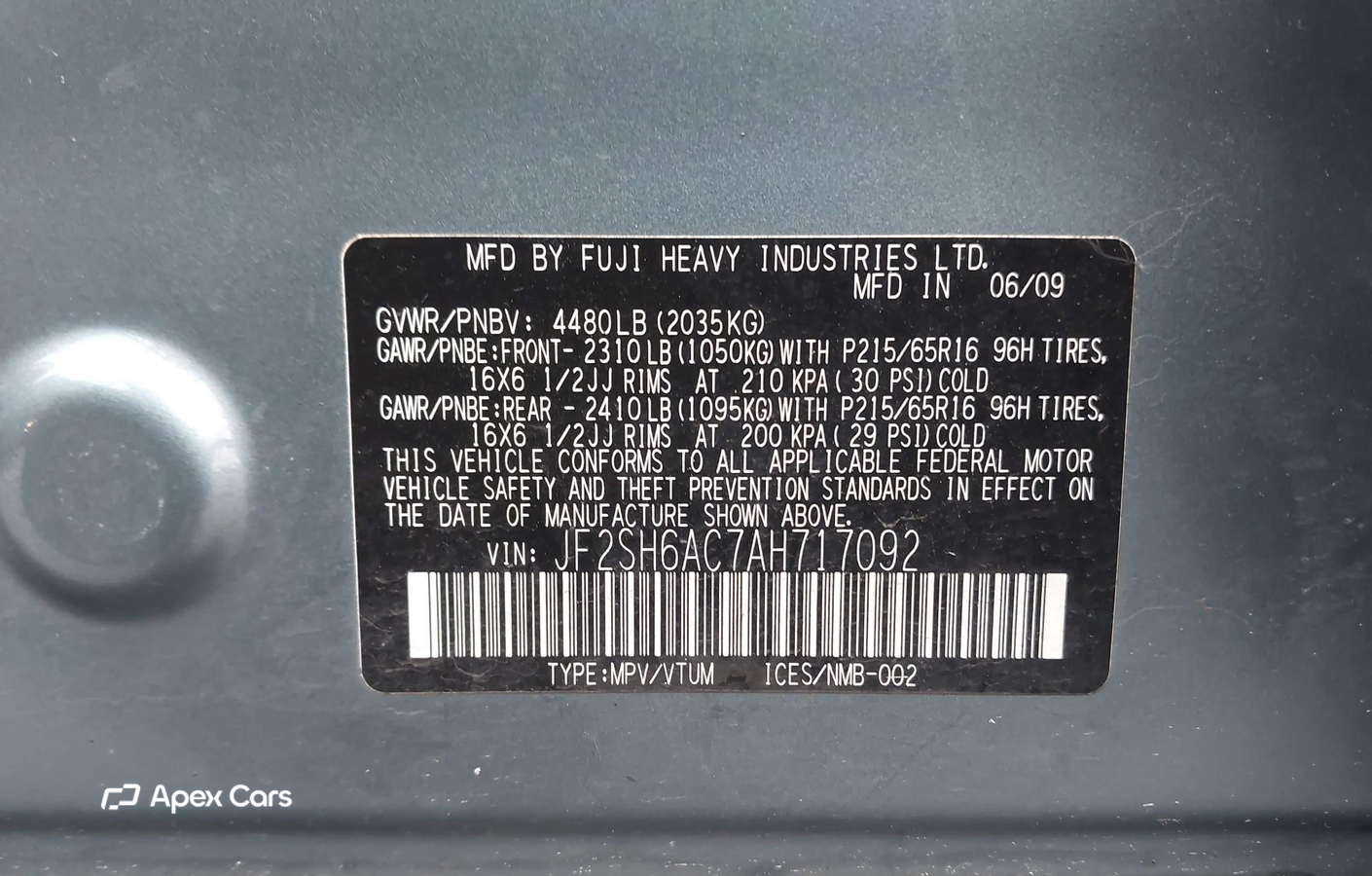 Subaru Forester 2010