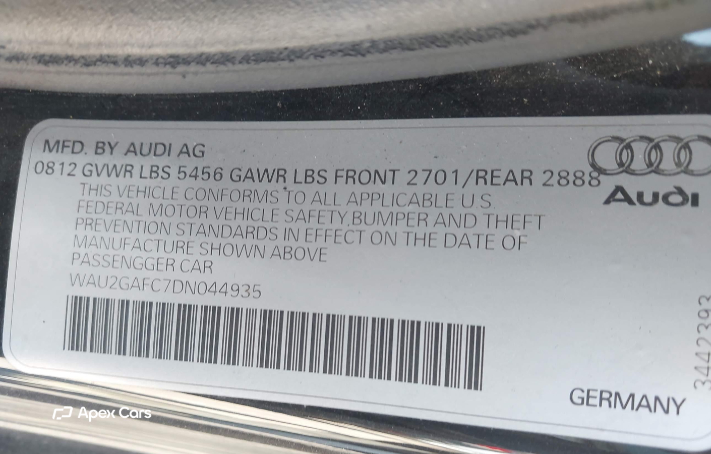 Audi A7 2013